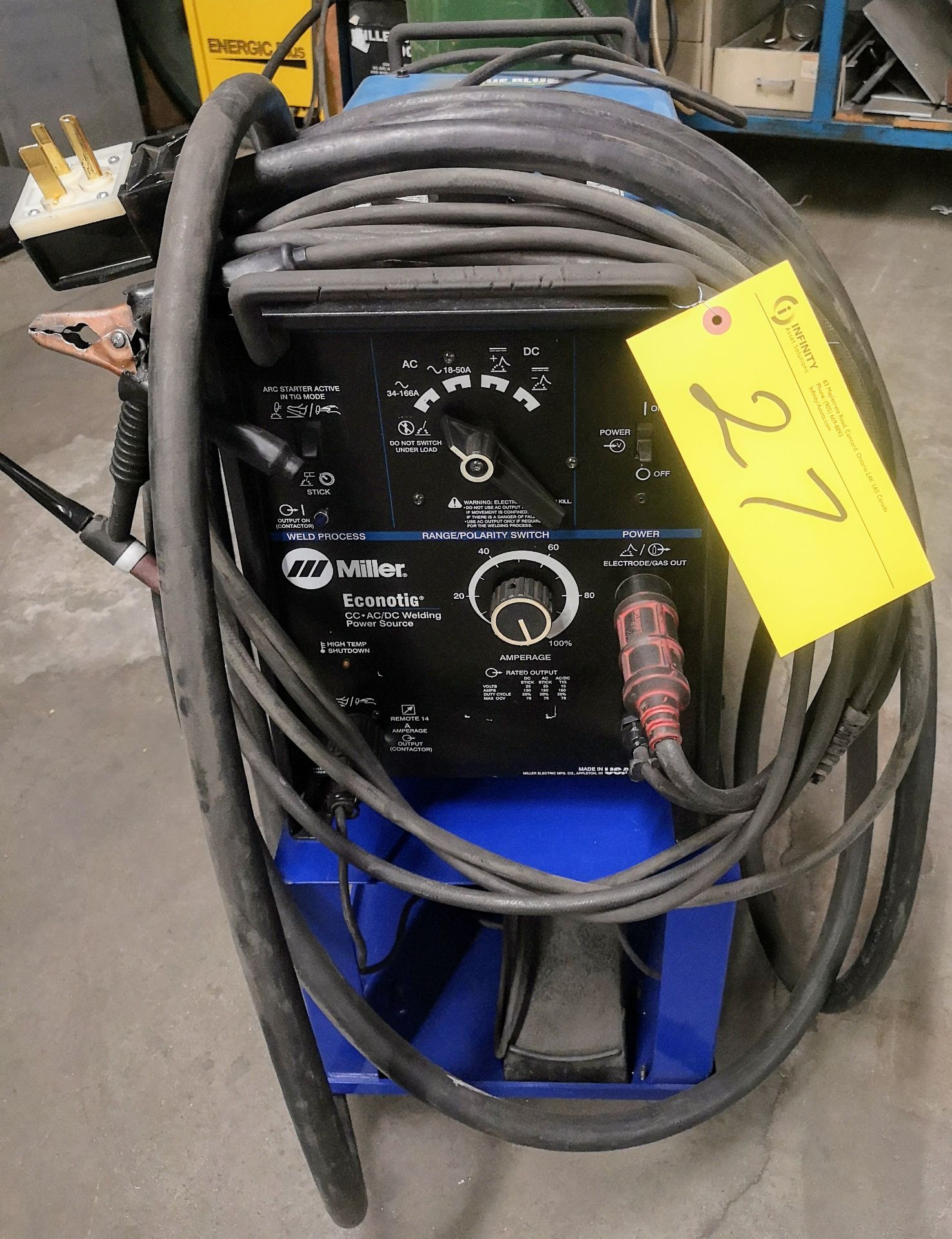MILLER ECONOTIG CC.AC/DC WELDER