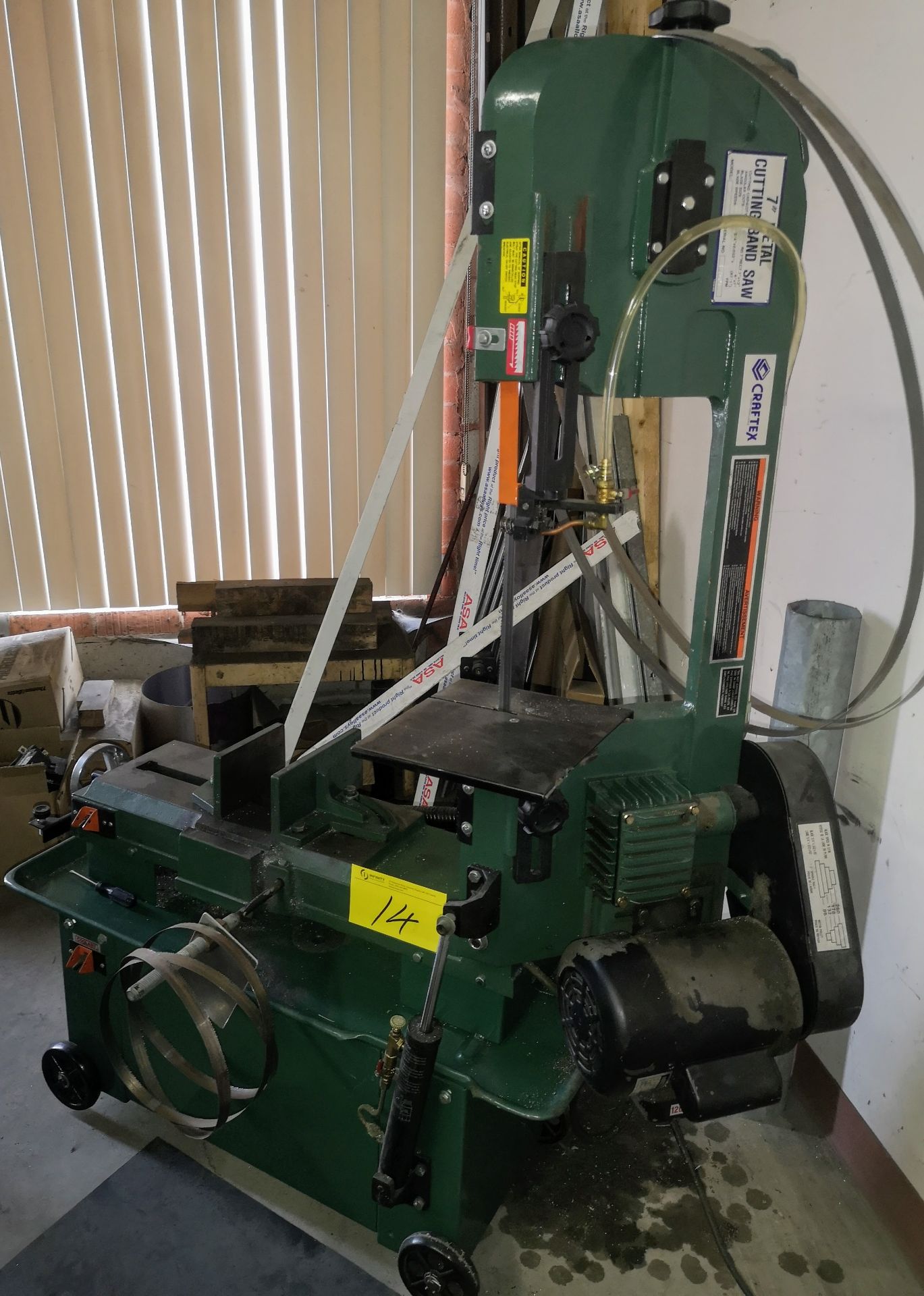 CRAFTEX 7" METAL CUTTING BANDSAW