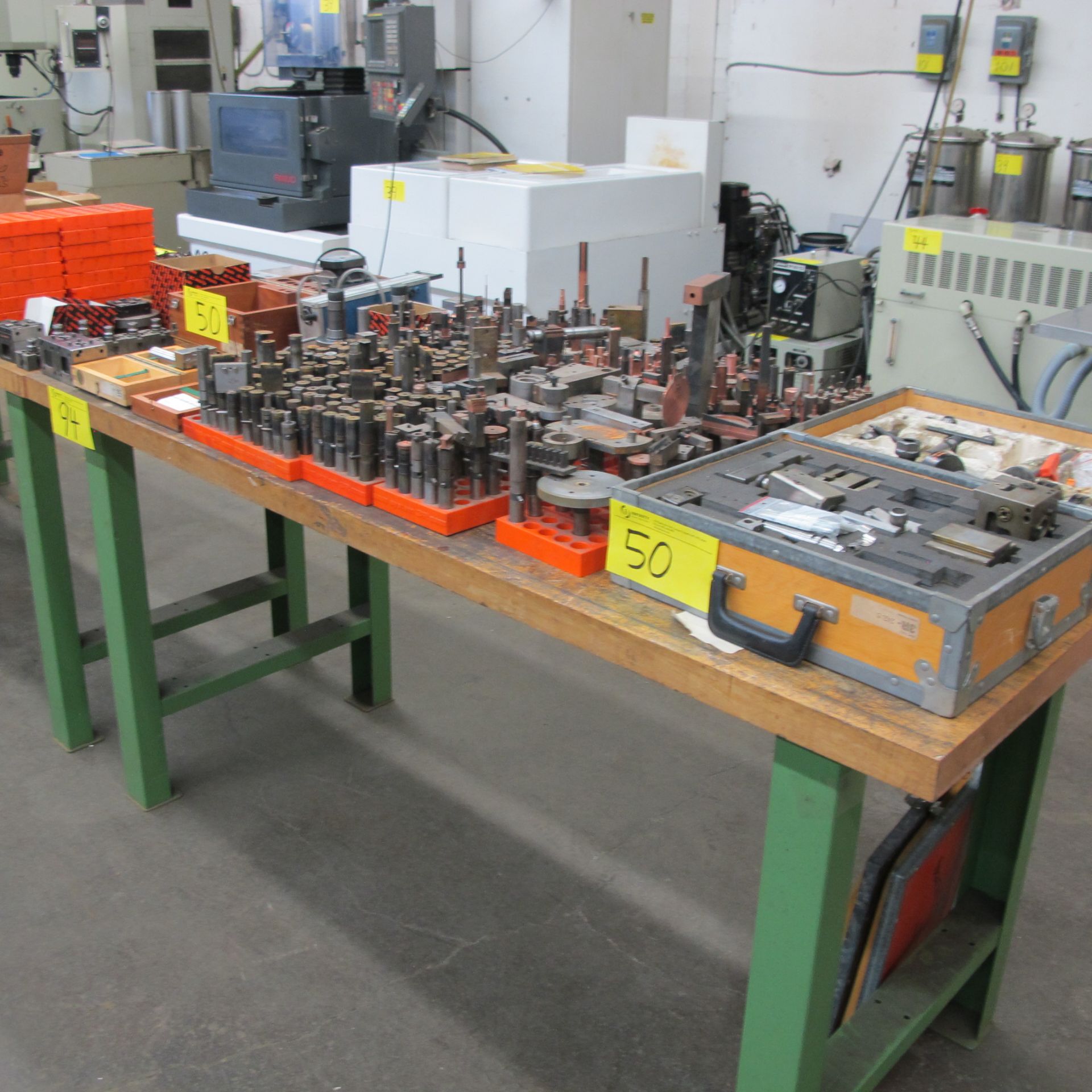 LOT OF SYSTEM R3 EDM BLOCKS, TRAYS, SPINDLES, SPEED CONTROLLER AND ELECTRODES - Image 2 of 6