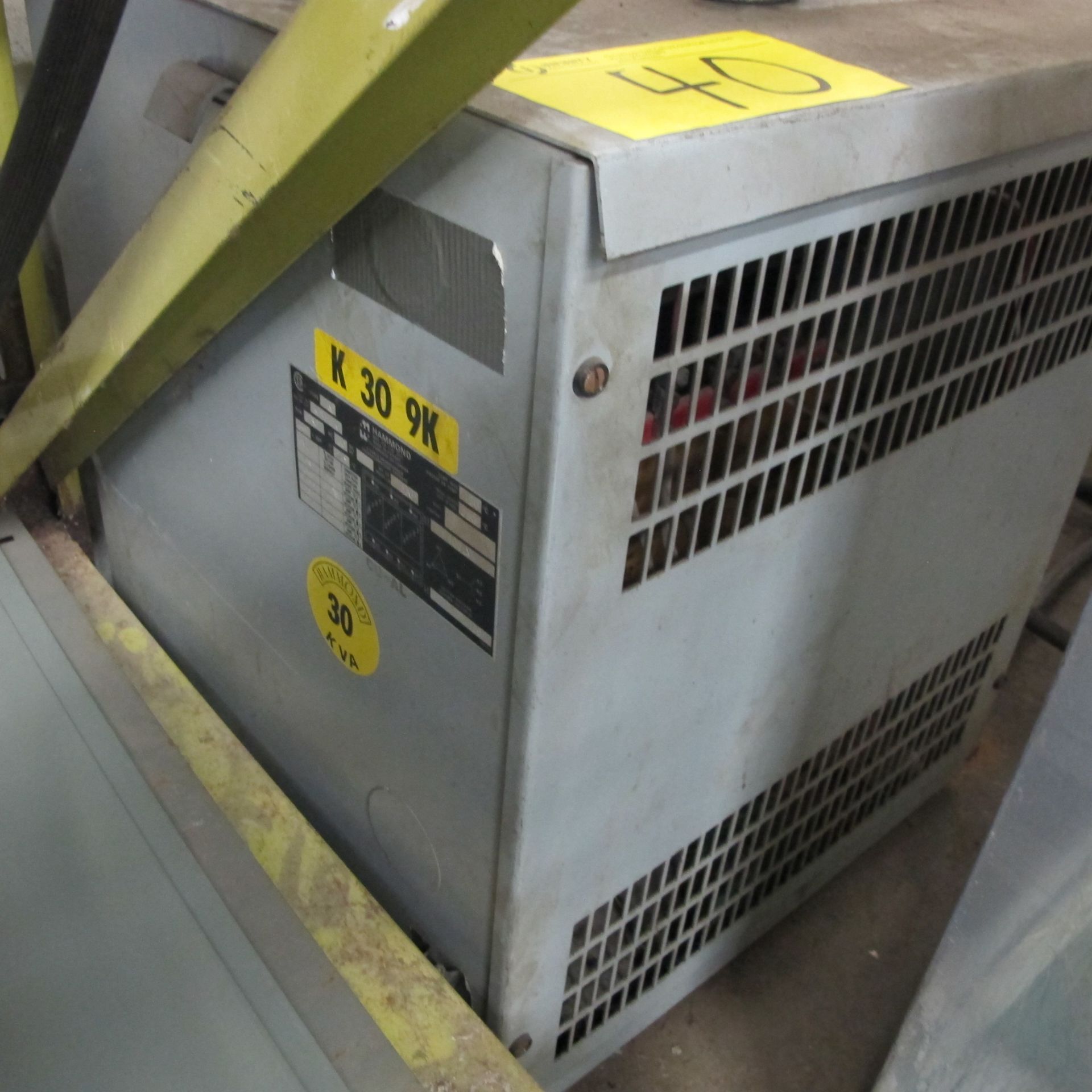 HAMMOND K30K9 TRANSFORMER, 600V - 208V 3 PHASE