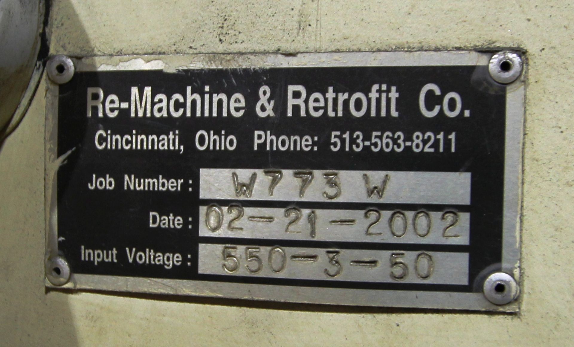 AMERICAN UNITURN 3220WX144 CNC Lathe, Siemens Control (Retrofit 2002), 24VDC Control Bolt, 3/60/ - Image 31 of 35