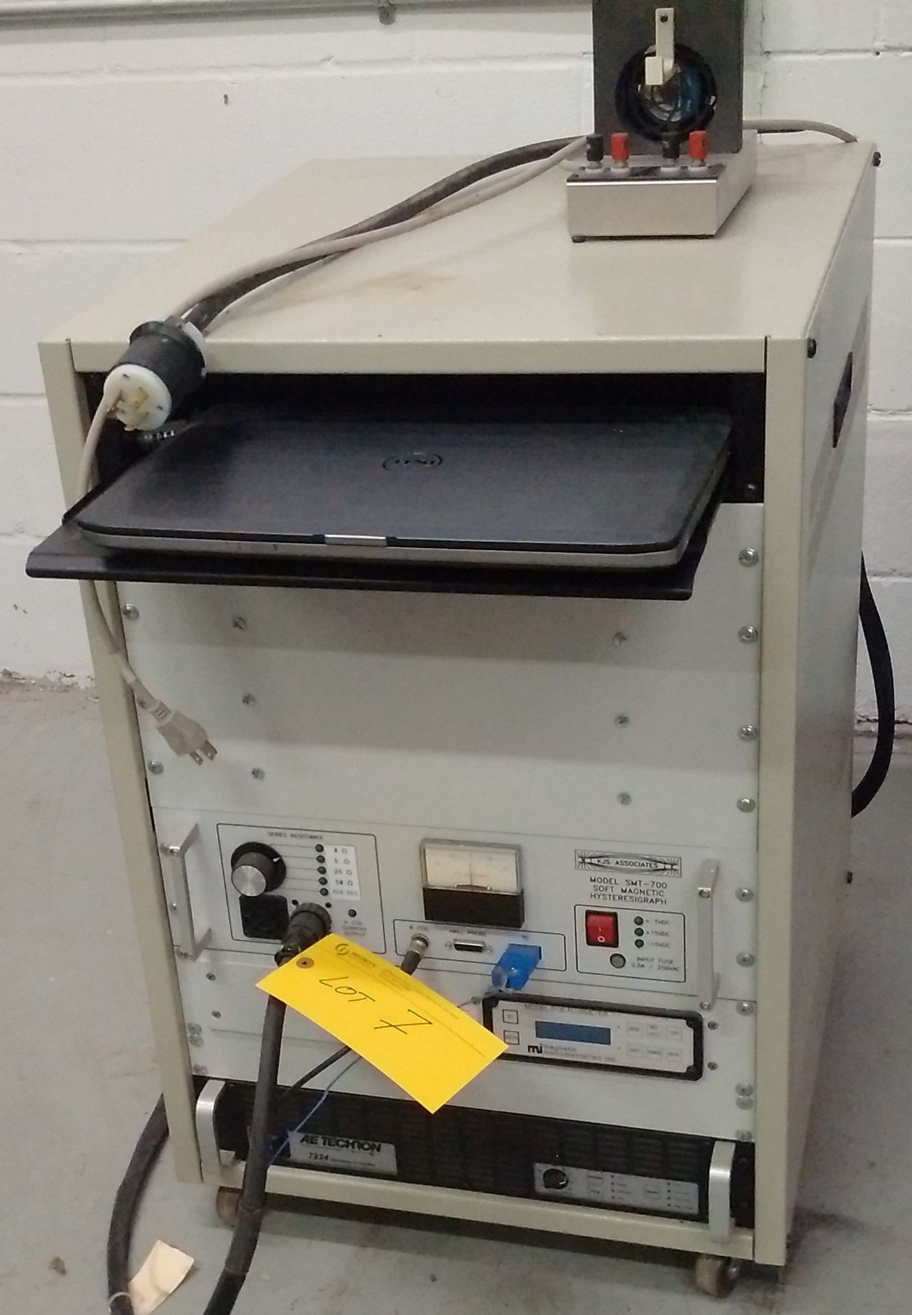 SMT 700/NOPS HYSTERESIS GRAPH FOR ANALYSES OF SOFT MAGNETIC MATERIALS, THE SYSTEM INCLUDES A DATA - Image 4 of 5