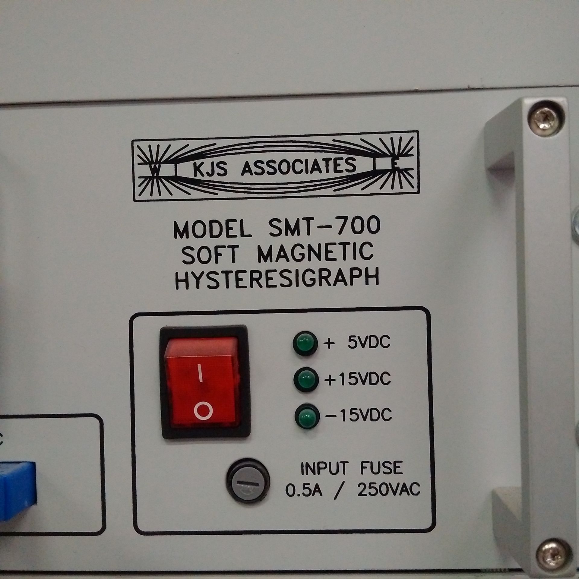 SMT 700/NOPS HYSTERESIS GRAPH FOR ANALYSES OF SOFT MAGNETIC MATERIALS, THE SYSTEM INCLUDES A DATA - Image 2 of 5