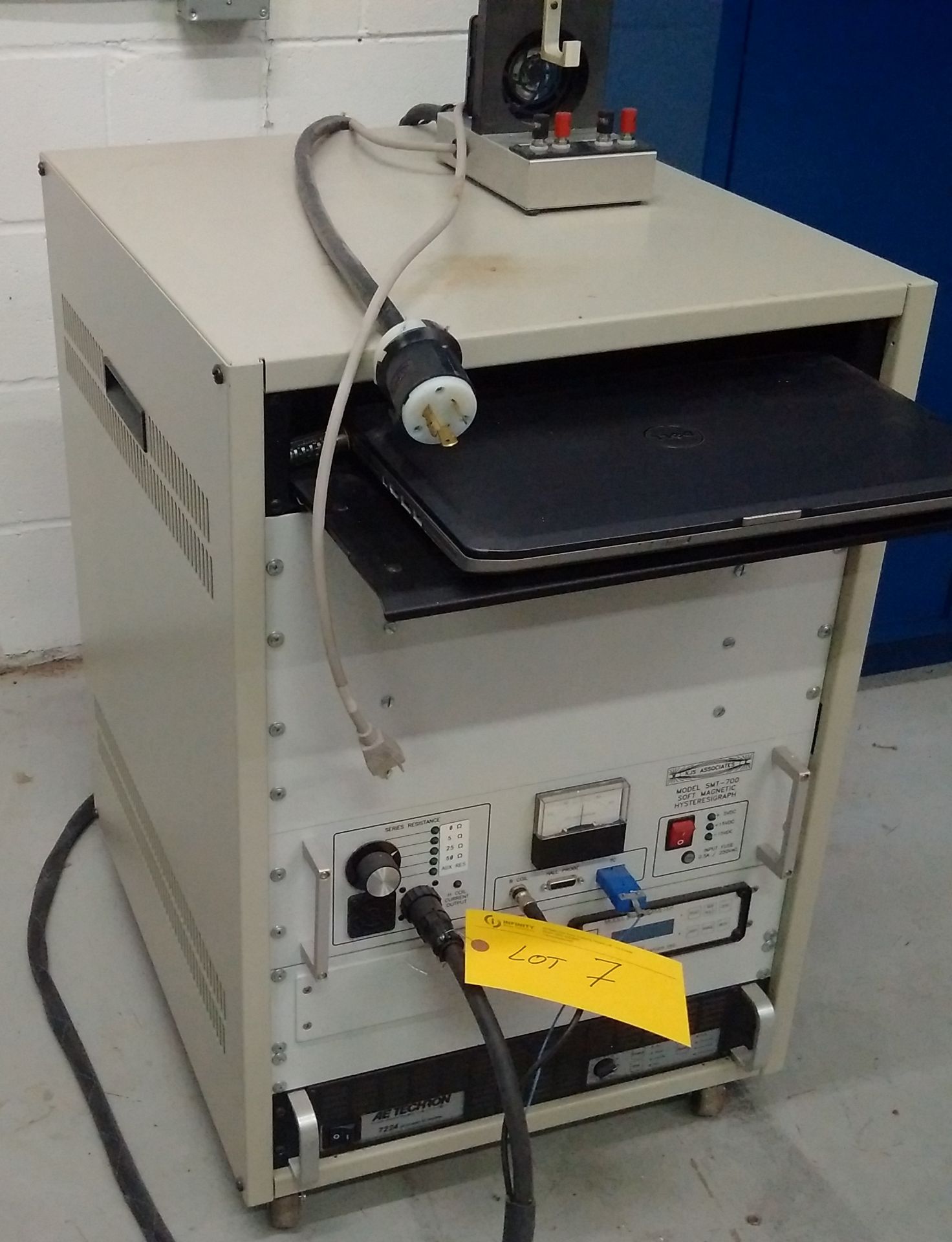 SMT 700/NOPS HYSTERESIS GRAPH FOR ANALYSES OF SOFT MAGNETIC MATERIALS, THE SYSTEM INCLUDES A DATA - Image 5 of 5