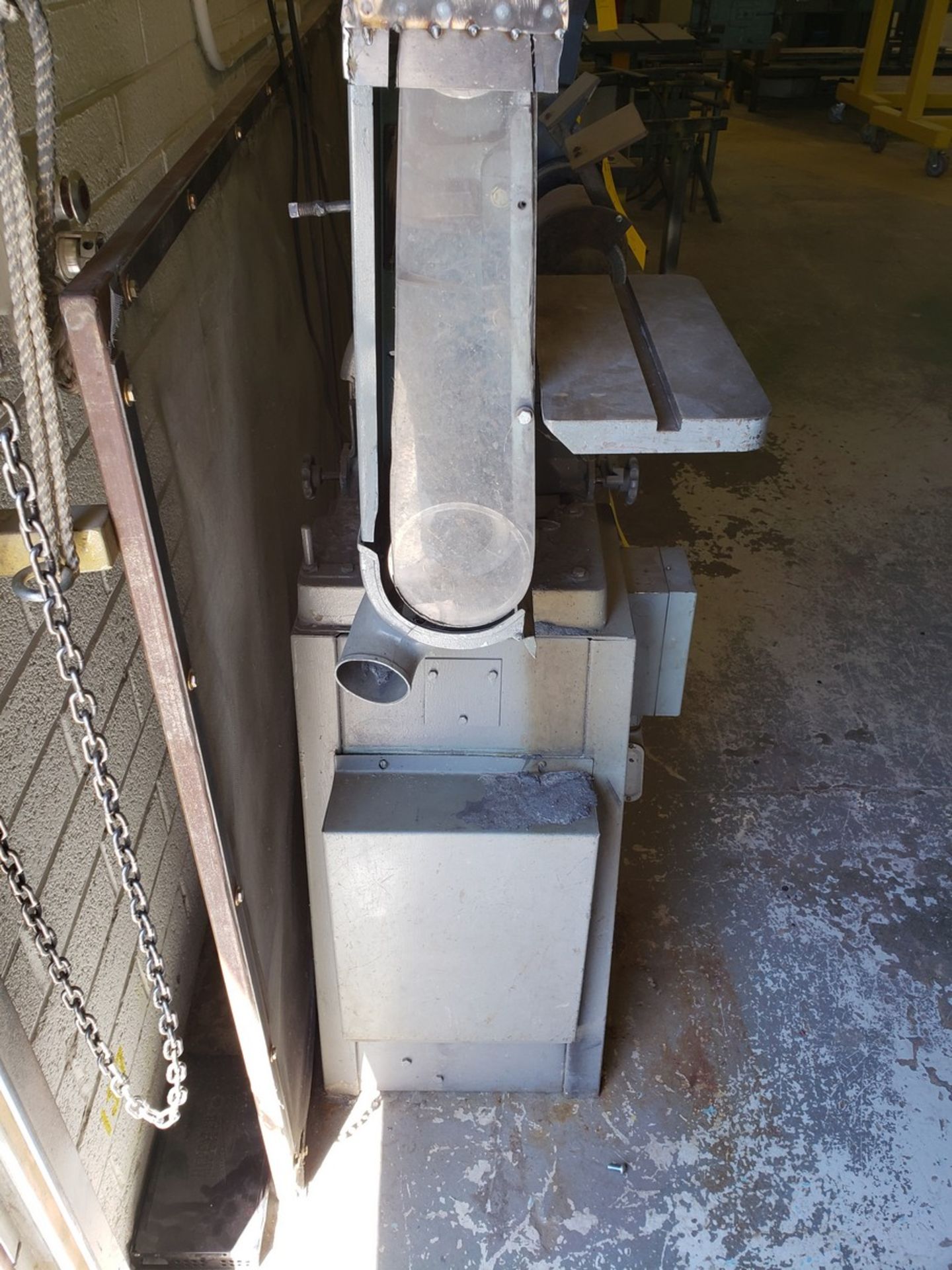 UNKNOWN BRAND VERTICAL AND DISC SANDER, (MACHINE SHOP) - Image 3 of 3