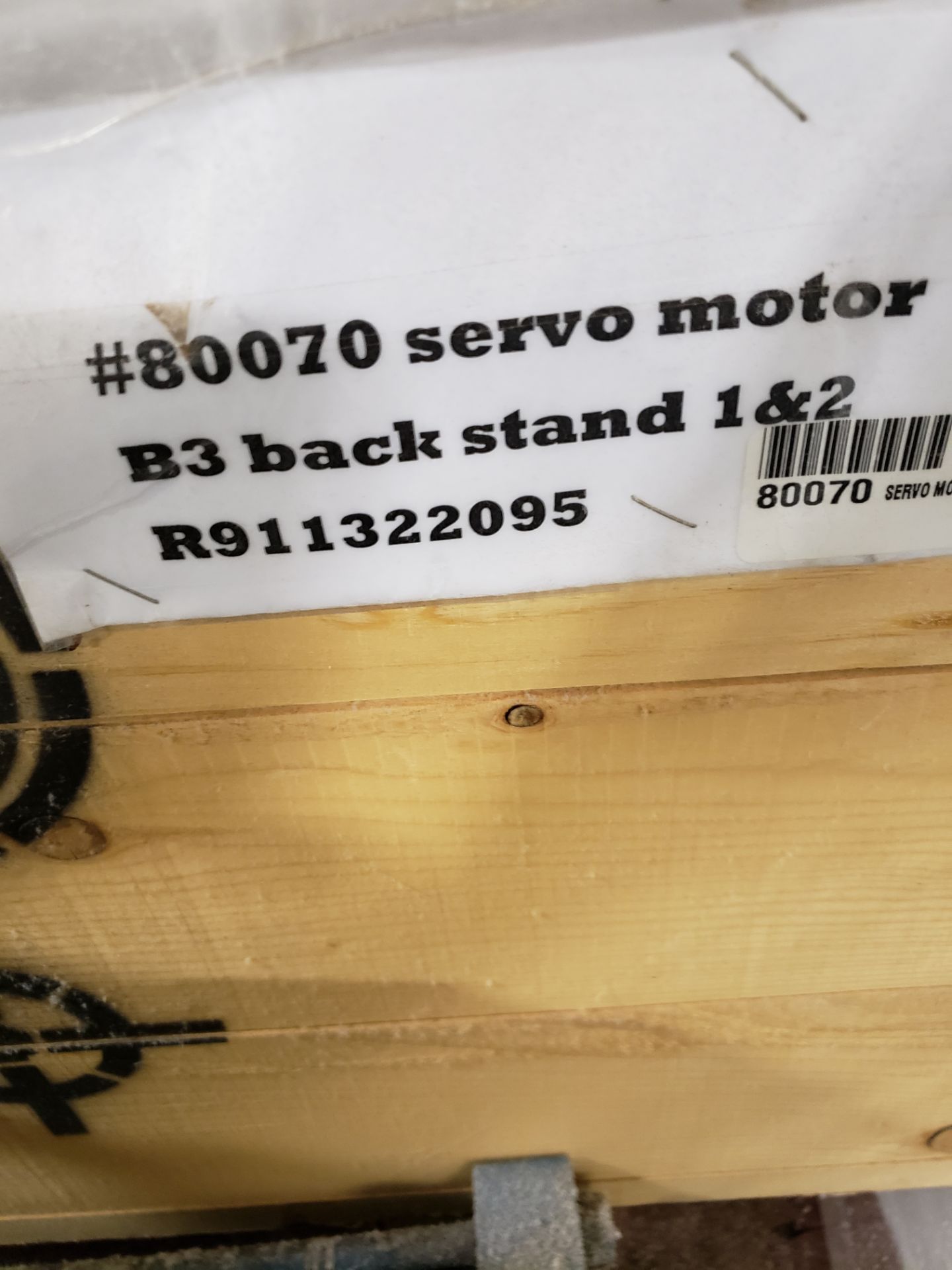 PALLET OF SPARE PARTS FOR PCMC BACKSTAND, SERVO MOTORS, CYLINDERS (B3 BACK STANDS) - Image 3 of 3