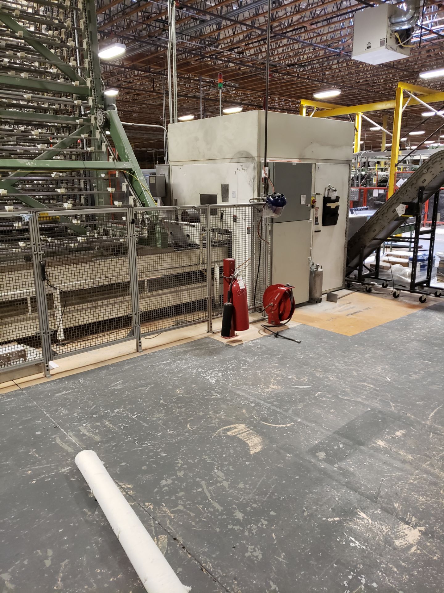 2006 PCMC ProLog LT Log Saw, s/n 1004589.033, Servos, Cut Length / Slitter Position: Variable, 250