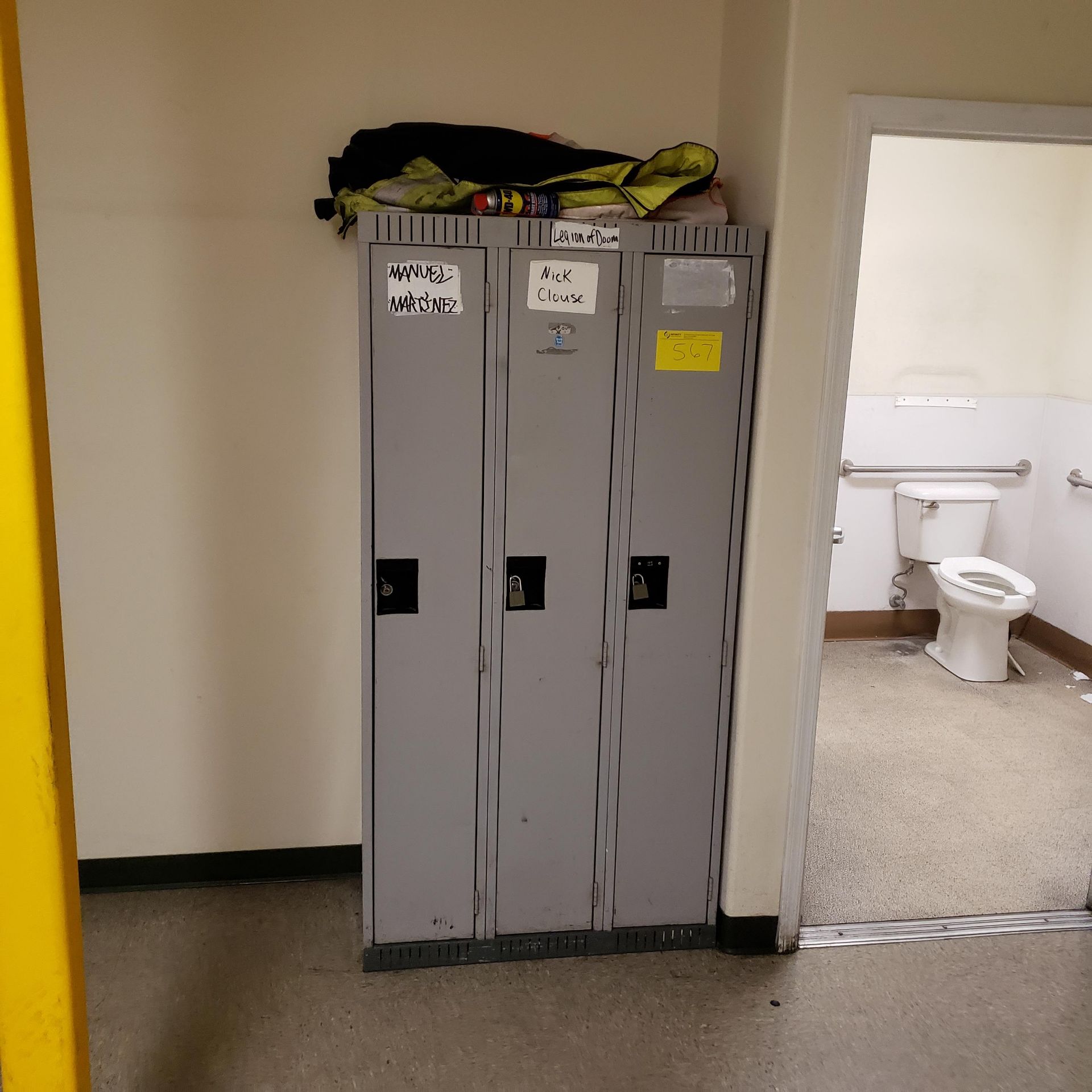 LOCKERS, (SHIPPING BREAKROOM AREA) - Image 4 of 4