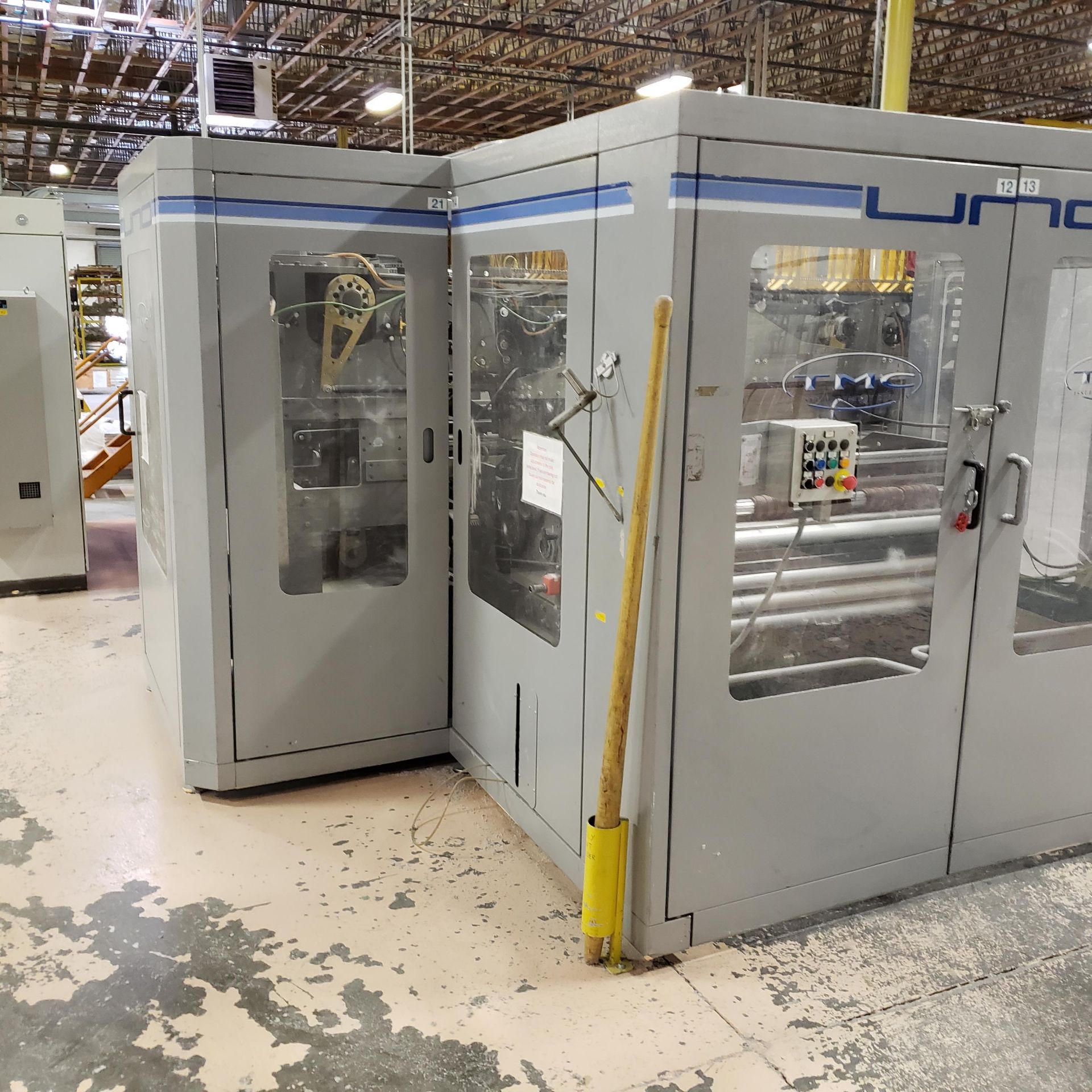 TMC UNO TISSUE WRAPPER, MACHINE #A3687, 4 LANE INFEED. (B2 UNO WRAPPER) - Image 15 of 17