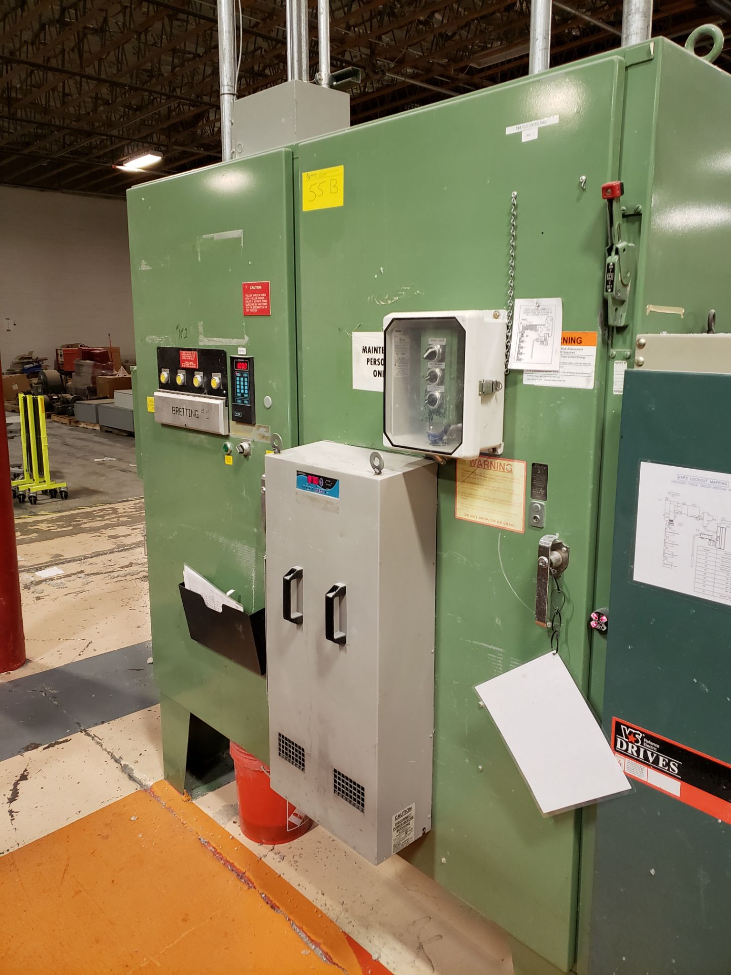 MAIN ELECTRICAL CABINET, PLC AND DRIVES, (N3 ELECTRICAL CABINET)