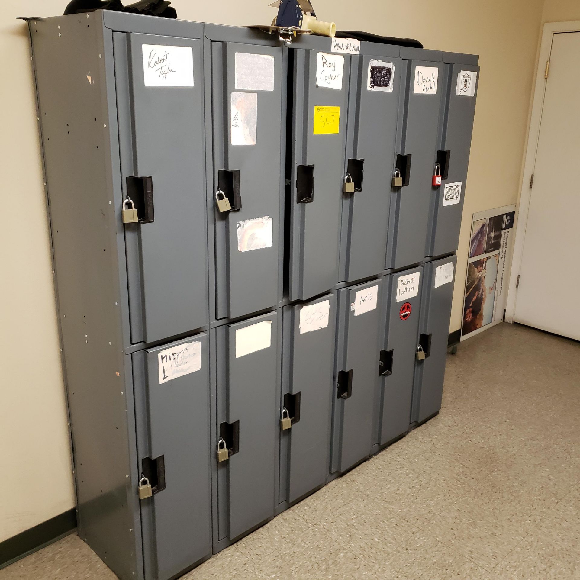 LOCKERS, (SHIPPING BREAKROOM AREA) - Image 3 of 4