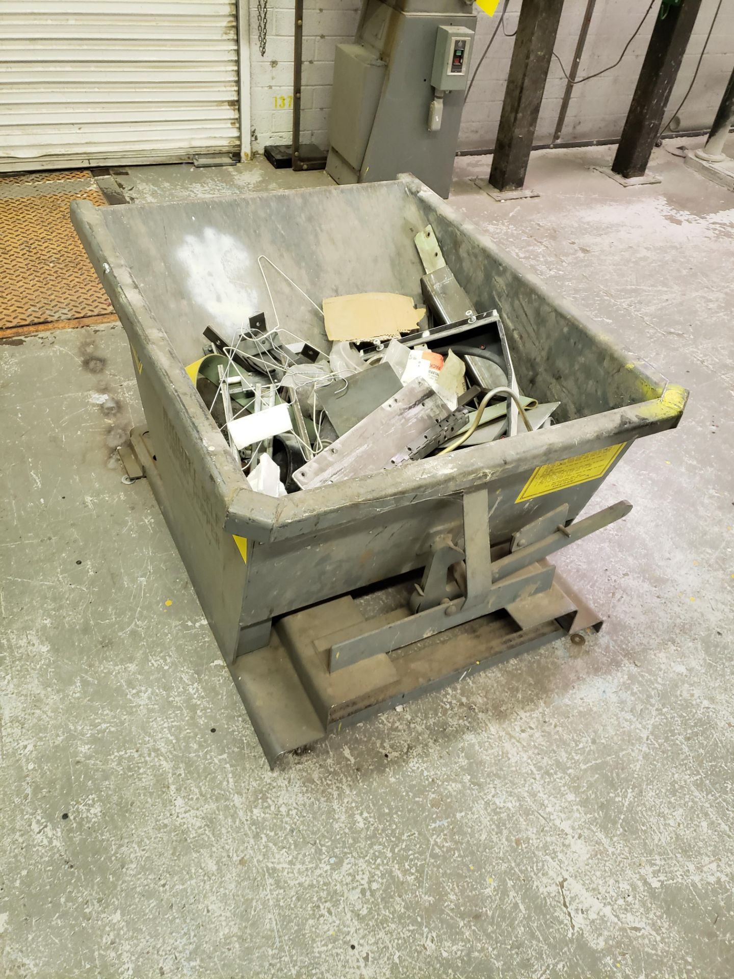 WRIGHT SELF DUMPING HOPPER, (MACHINE SHOP) - Image 2 of 4