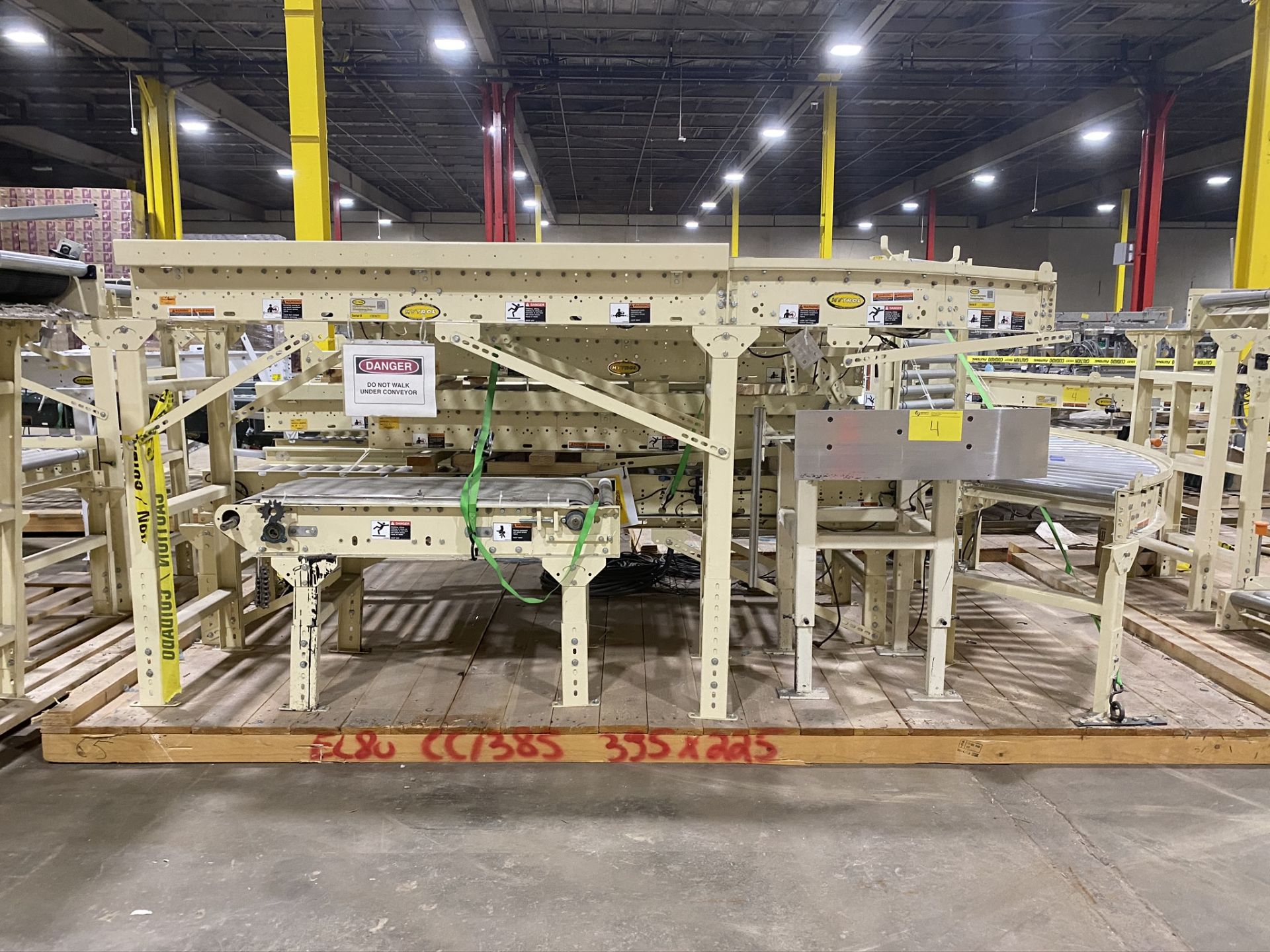 Assorted HYTROL box conveyors with electrical box. (P3) - Image 7 of 11