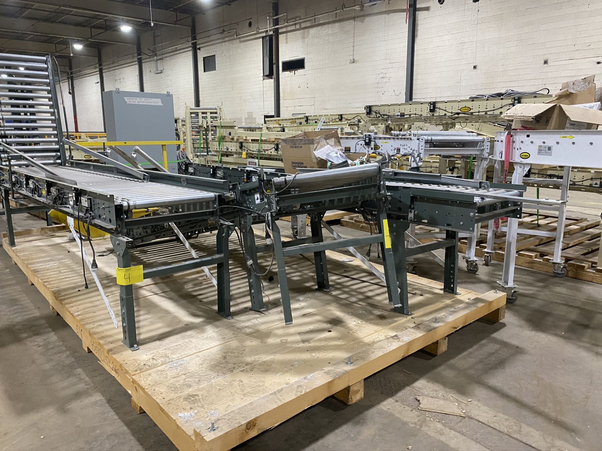 Assorted HYTROL box conveyors with electrical box. (P3) - Image 4 of 11