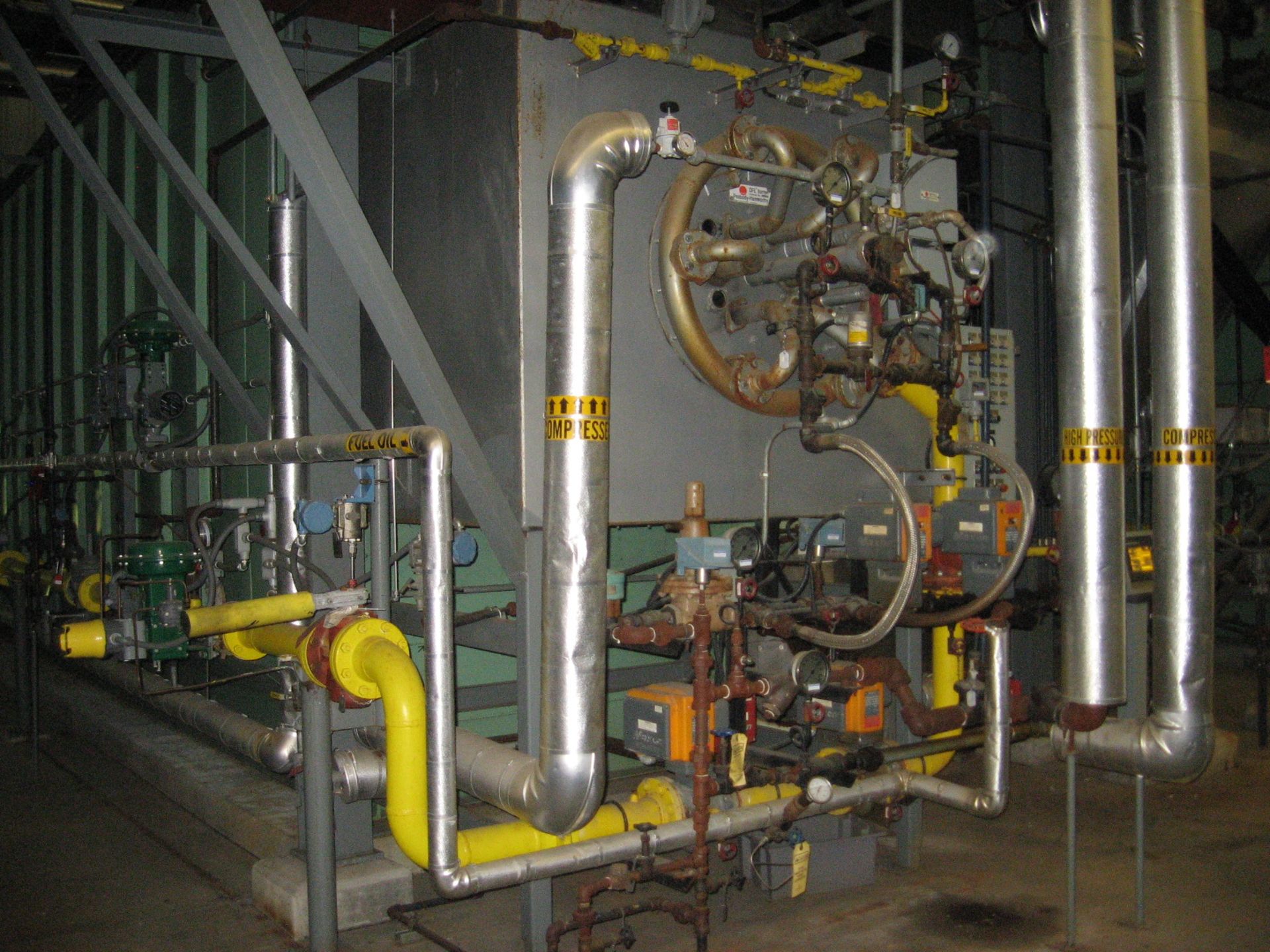 BOILER B3, NEBRASKA BOILER, WATER TUBE, MODEL NS-F-72, CAPACITY 100,000 LB/H, BOILER SQ FT 6474, MAX