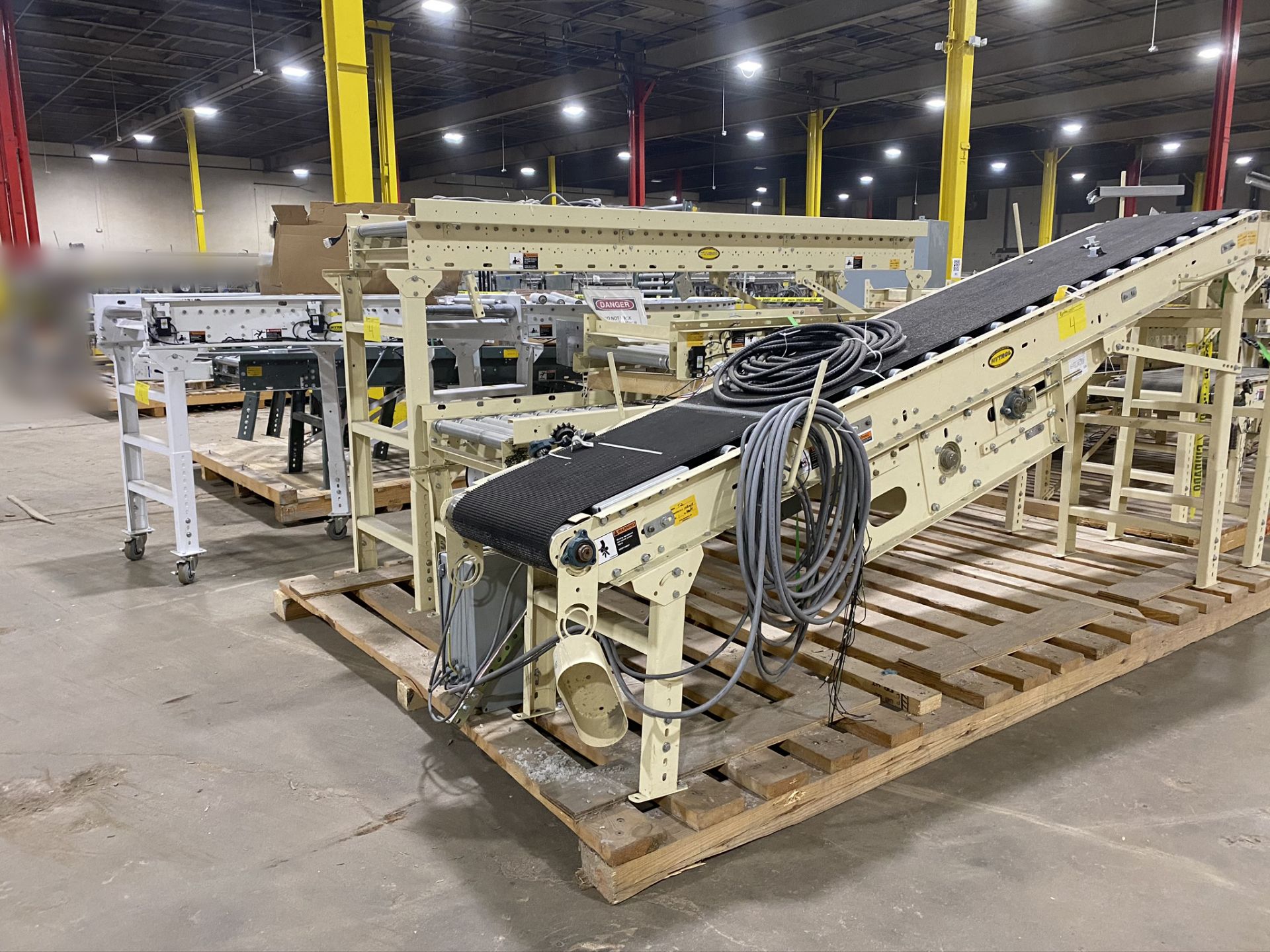Assorted HYTROL box conveyors with electrical box. (P3) - Image 6 of 11
