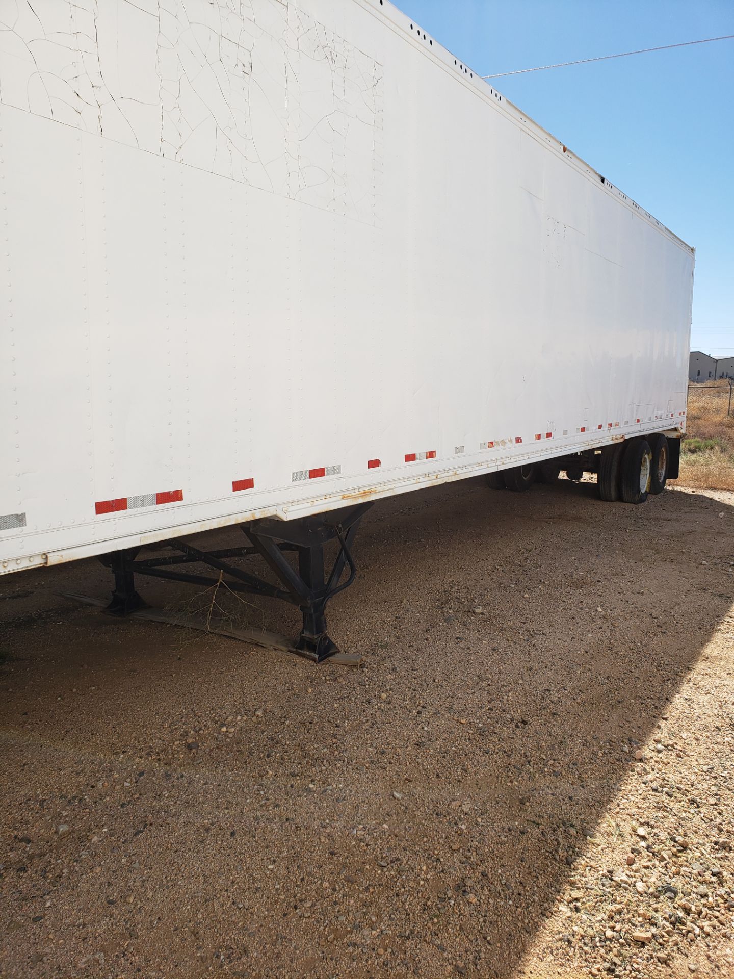 Storage trailler #2 FOR STORAGE ONLY SOLD AS IS WHERE IS INSPECTION IS DUE NOT ROAD READY (LOCATED