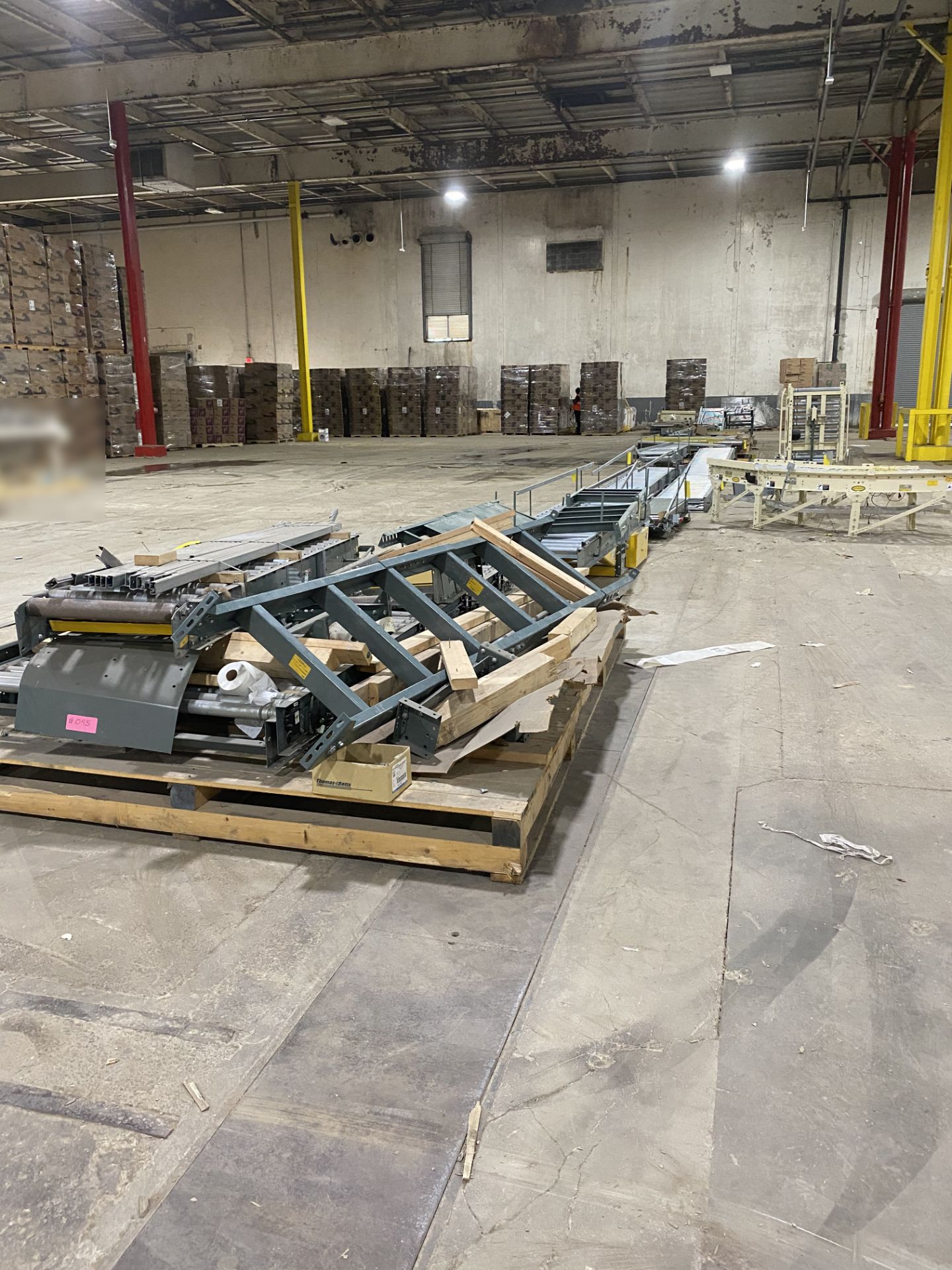 Assorted HYTROL box conveyors with electrical box. (P3) - Image 9 of 11