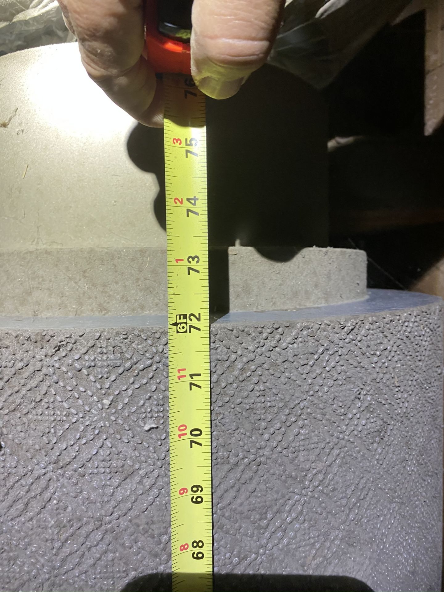 Embosser roll with flower pattern. 72''. (WH-E) - Image 3 of 3