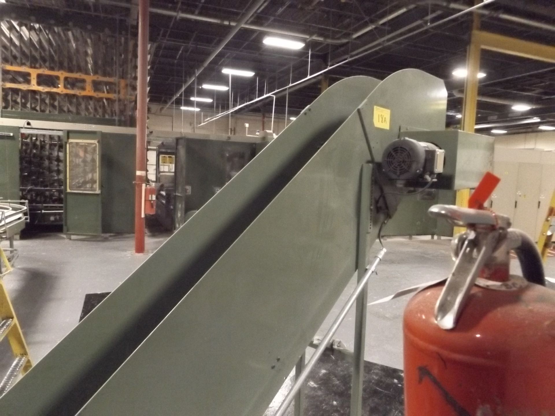 BRETTING MANUFACTURING UPHILL TRIM CONVEYOR 14' LONG (W2)