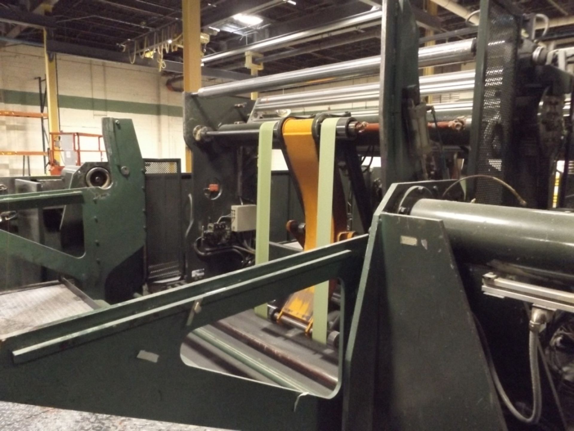 1996 CONSANI 360A Back Stand, s/n 7690, Max Parent Roll Width: 102”, Max Parent Roll Diameter: - Image 6 of 8