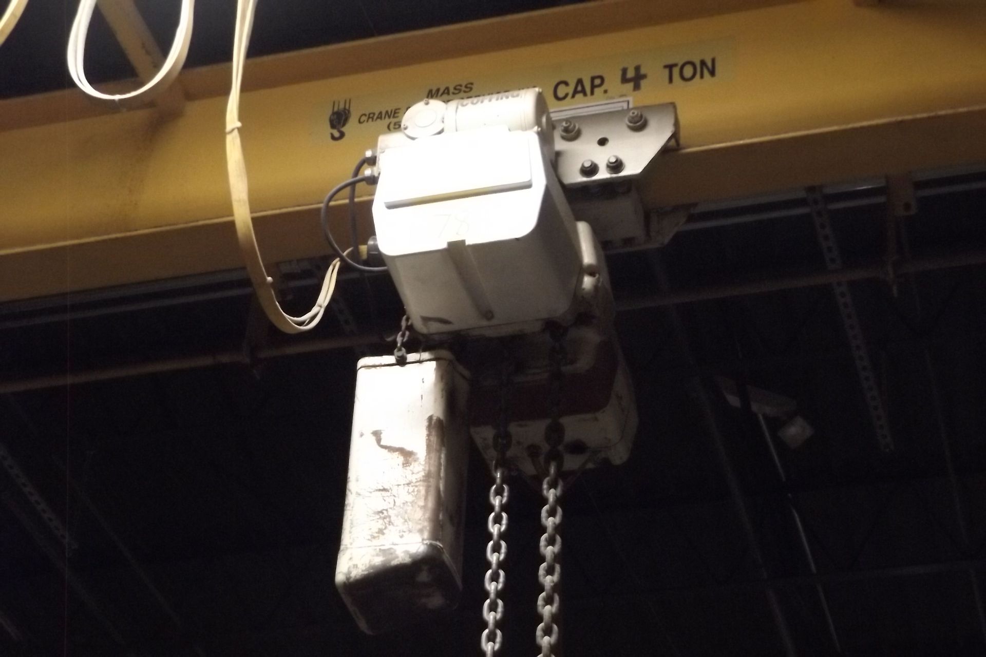 4-Ton Cap. Crane System w/ 3-Ton Hoist L=18', W=17', OVERALL HEIGHT=18' [F6] - Image 5 of 8