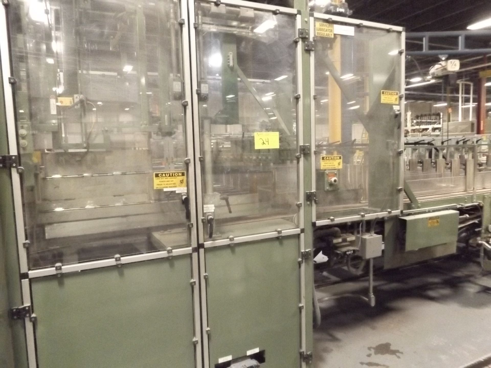 1997 SALWASSER L43 Case Erector, s/n N/A, Magazine Feeder: Manual, # of Cases in Magazine: 300, 9 - Image 5 of 11