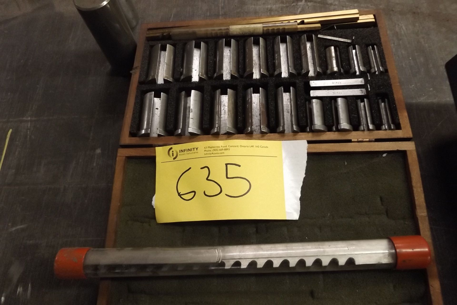 LOT OF ASSORTED MACHINE SHOP TOOLS  (STORE ROOM OFFICE) - Image 10 of 15