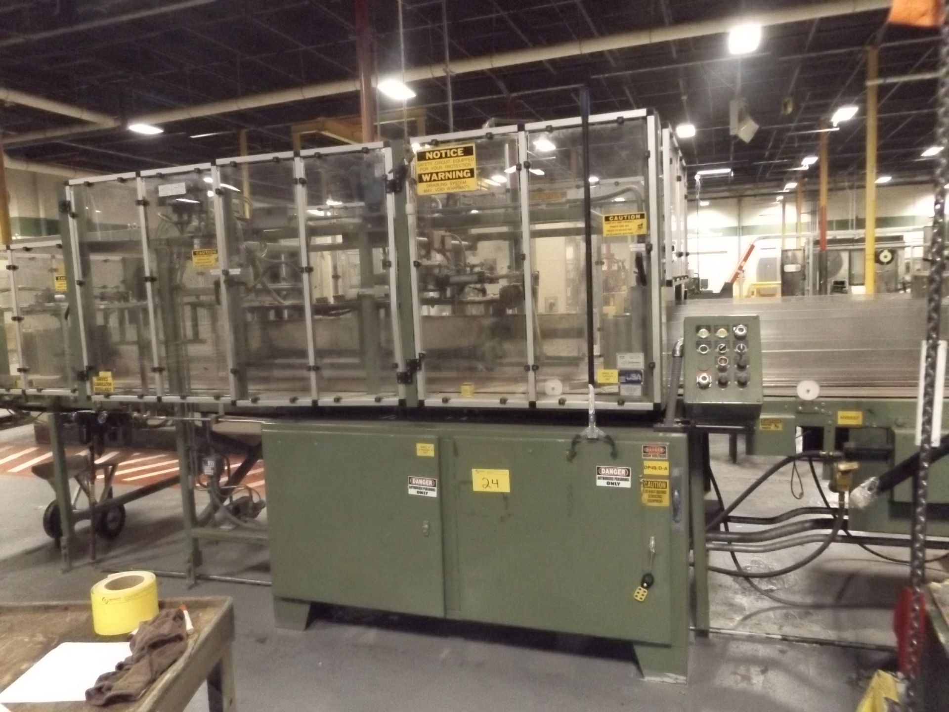 1997 SALWASSER L43 Case Erector, s/n N/A, Magazine Feeder: Manual, # of Cases in Magazine: 300, 9 - Image 6 of 11