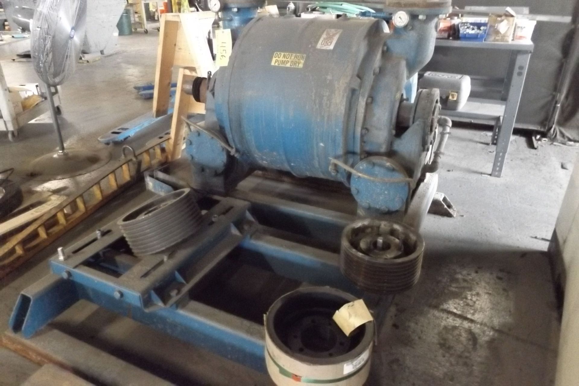 SOMARAKIS VACUUM PUMP, SIZE=2523.2 (NEEDS REPAIR) (MAINT SHOP) - Image 2 of 3