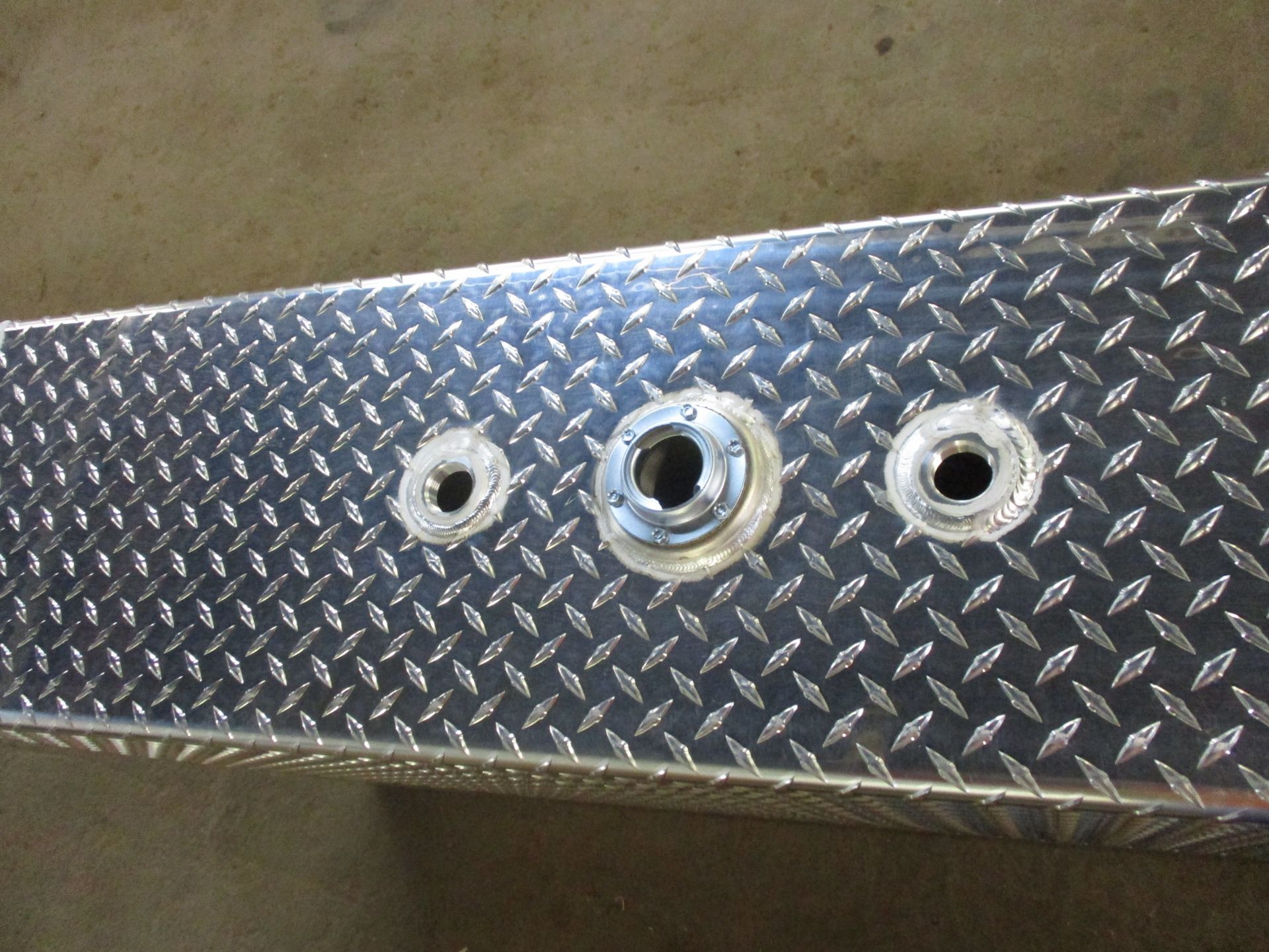 70 GALLON ALUMINUM FUEL TANK 49"X13"X26" - Image 3 of 3