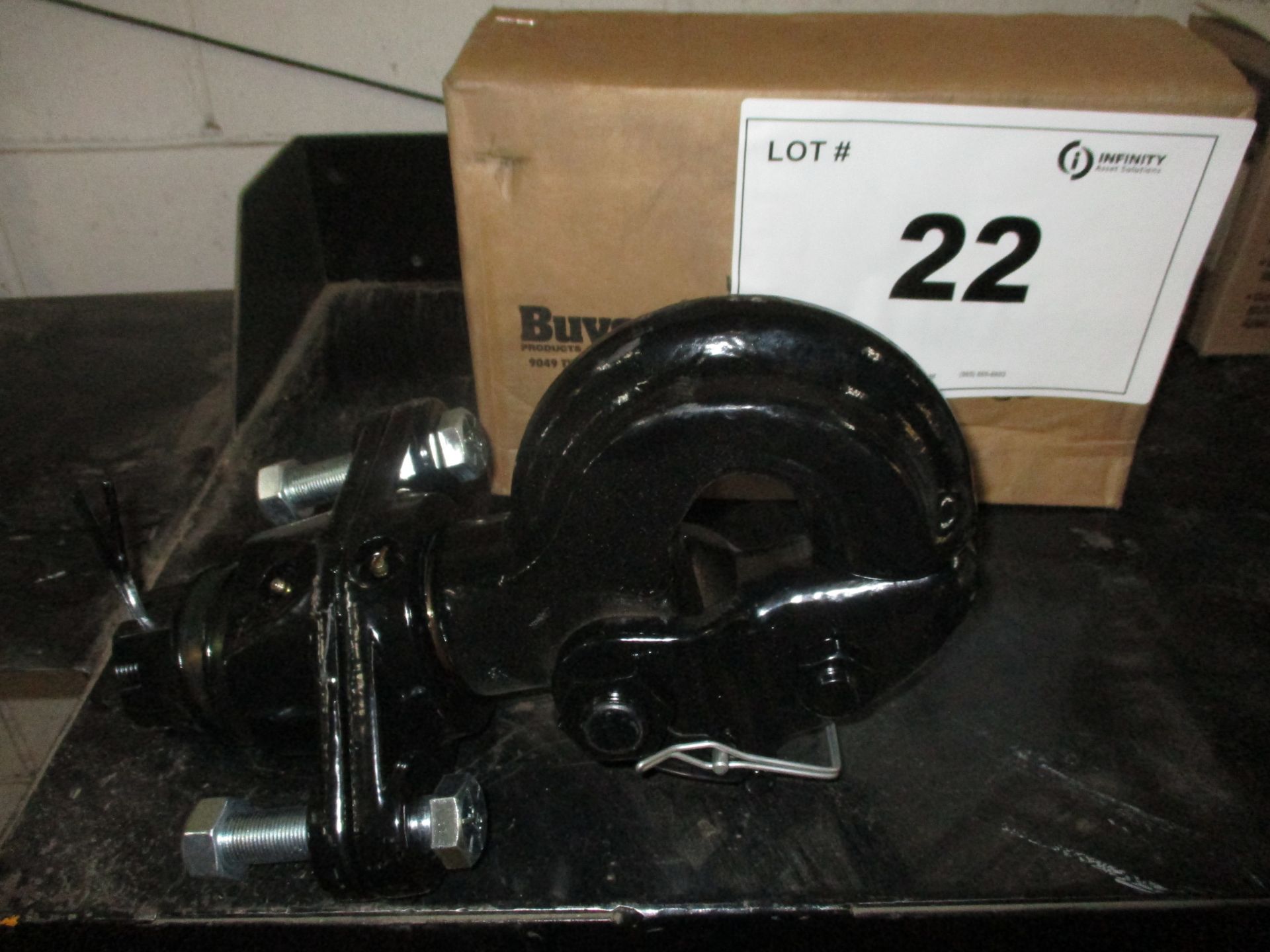 BUYERS HEAVY DUTY SWIVEL PINTLE HOOK MODEL BP760A, CAP 12000LBS MAX VERTICAL LOAD, 60,000LBS GROSS