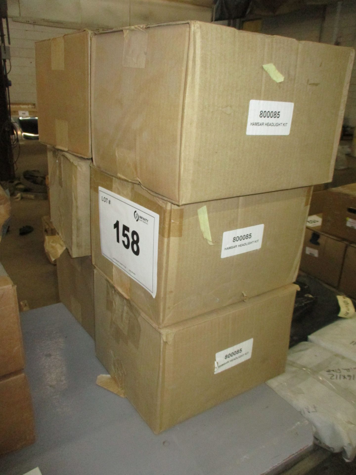 6 BOXES HAMSAR HEAD LIGHT KITS PART NO. 800085 - Image 3 of 3