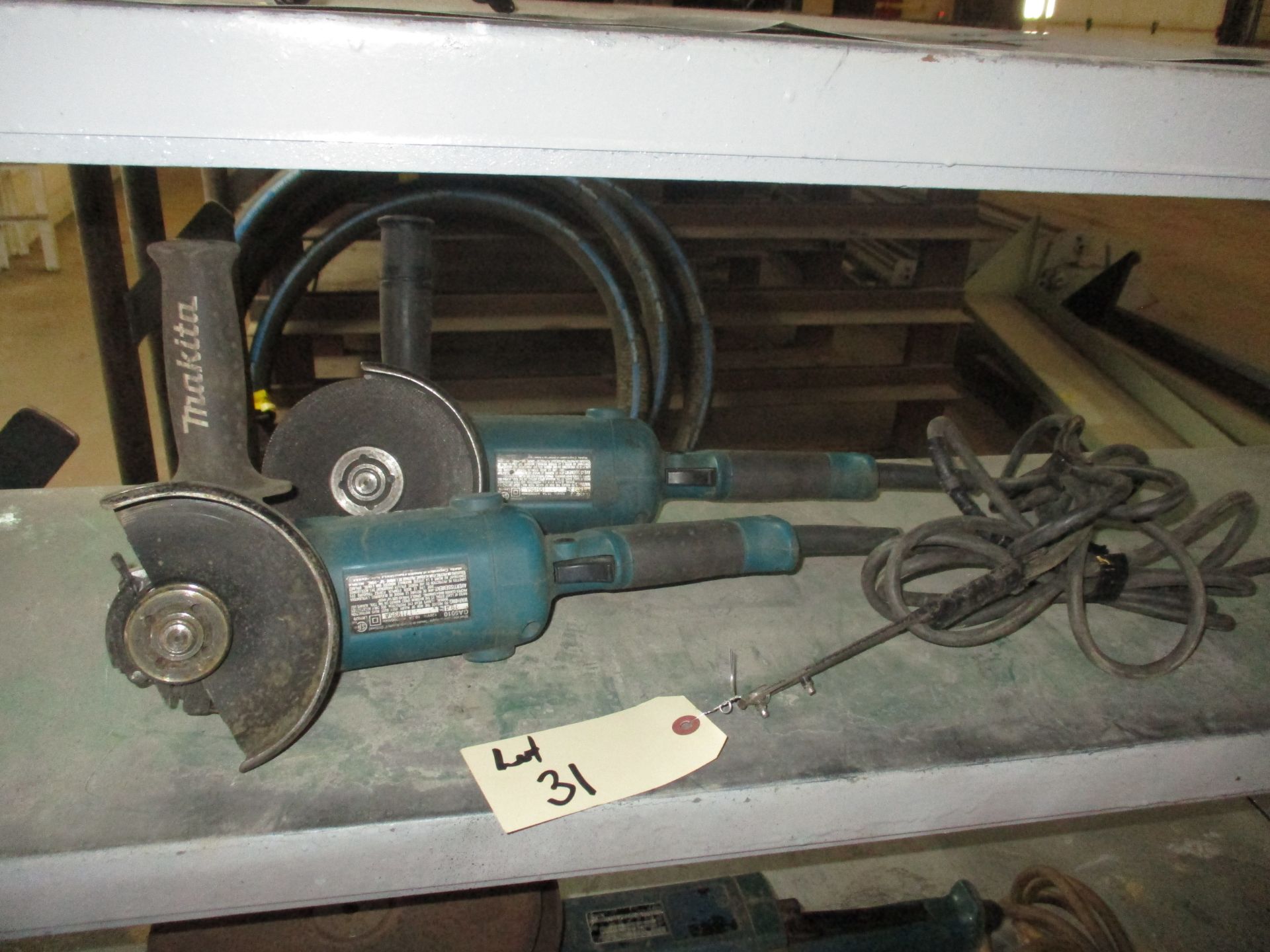 2PC MILWAUKEE ANGLE GRINDERS MODEL GA5010