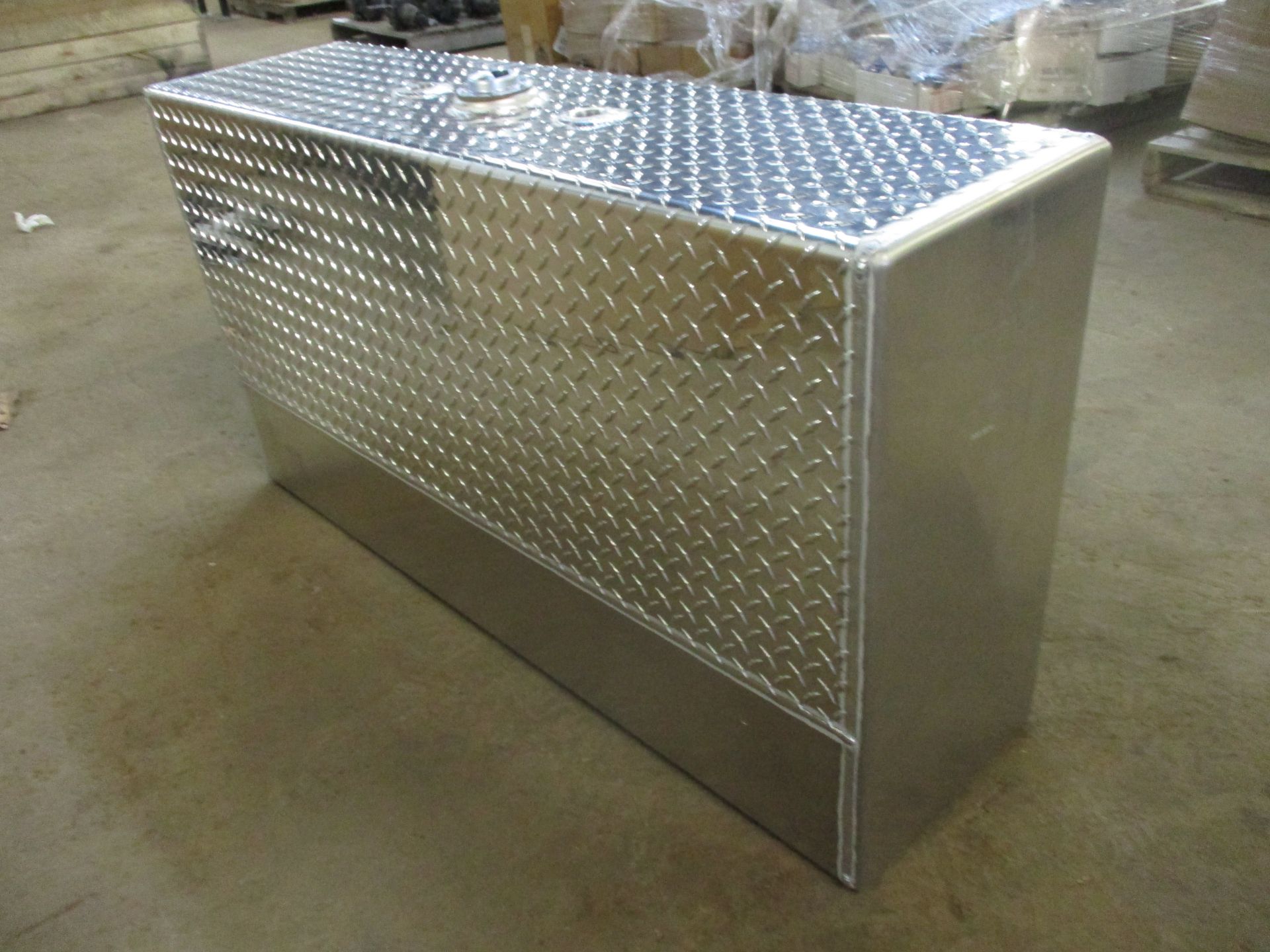 70 GALLON ALUMINUM FUEL TANK 49"X13"X26" - Image 2 of 3