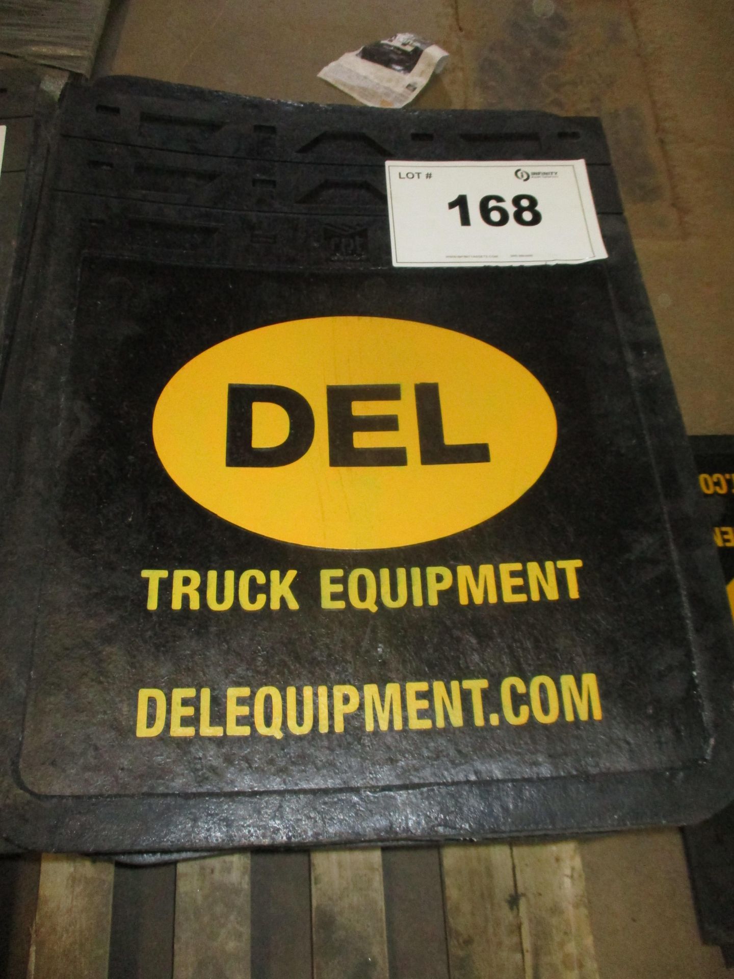 30PC MUD FLAPS WITH DEL LOGO ~24"X30"