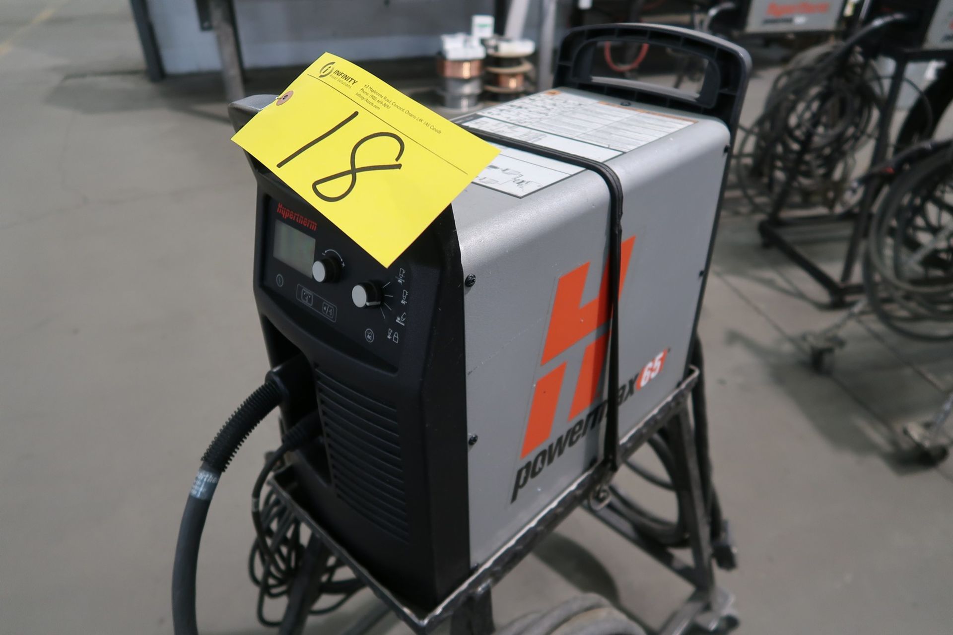 HYPERTHERM POWERMAX 65 PLASMA CUTTER - Image 2 of 2