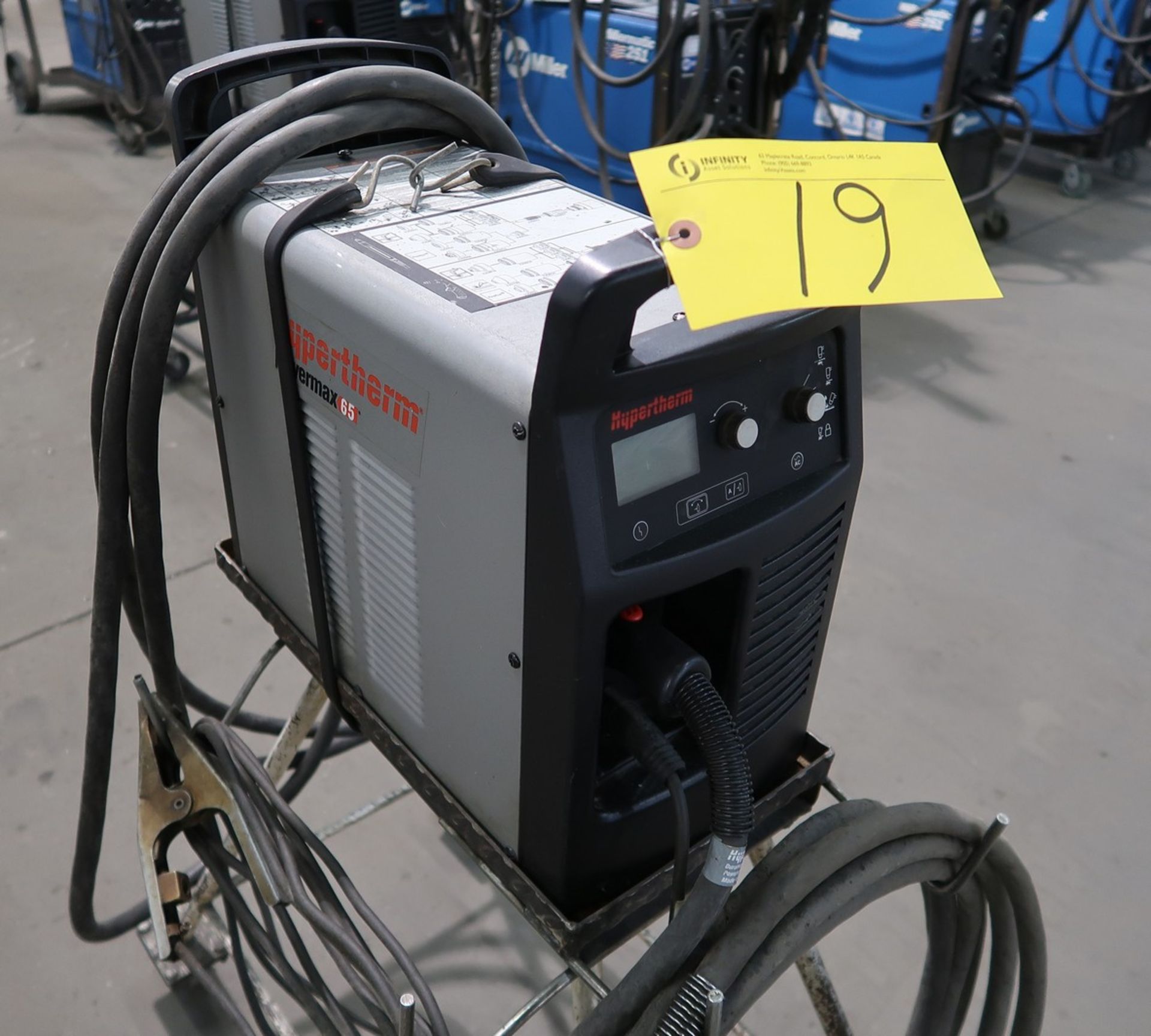 HYPERTHERM POWERMAX 65 PLASMA CUTTER