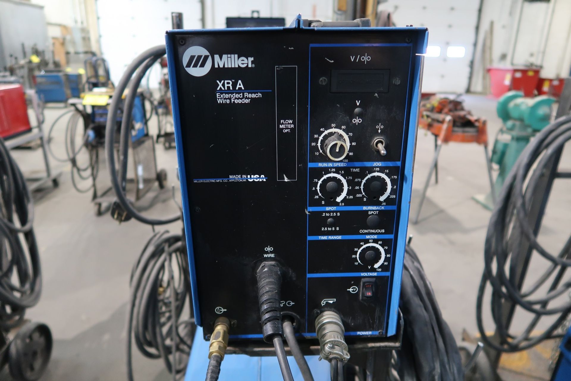 MILLER MILLERMATIC 250 WELDER S/N KF831395 W/MILLER XRA WIRE FEEDER - Image 3 of 3