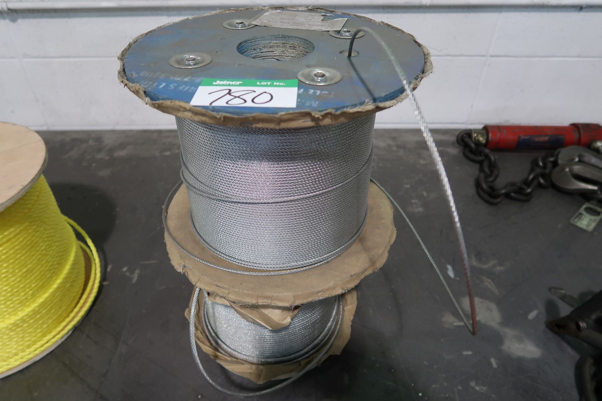 2 REELS WIRE ROPE