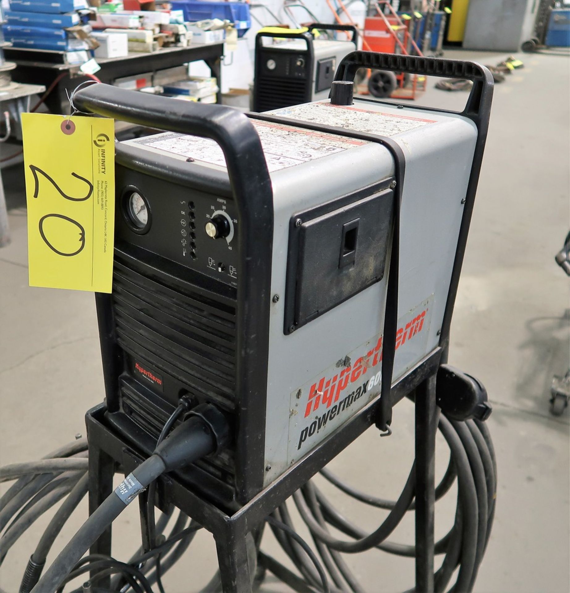 HYPERTHERM POWERMAX 600 PLASMA CUTTER