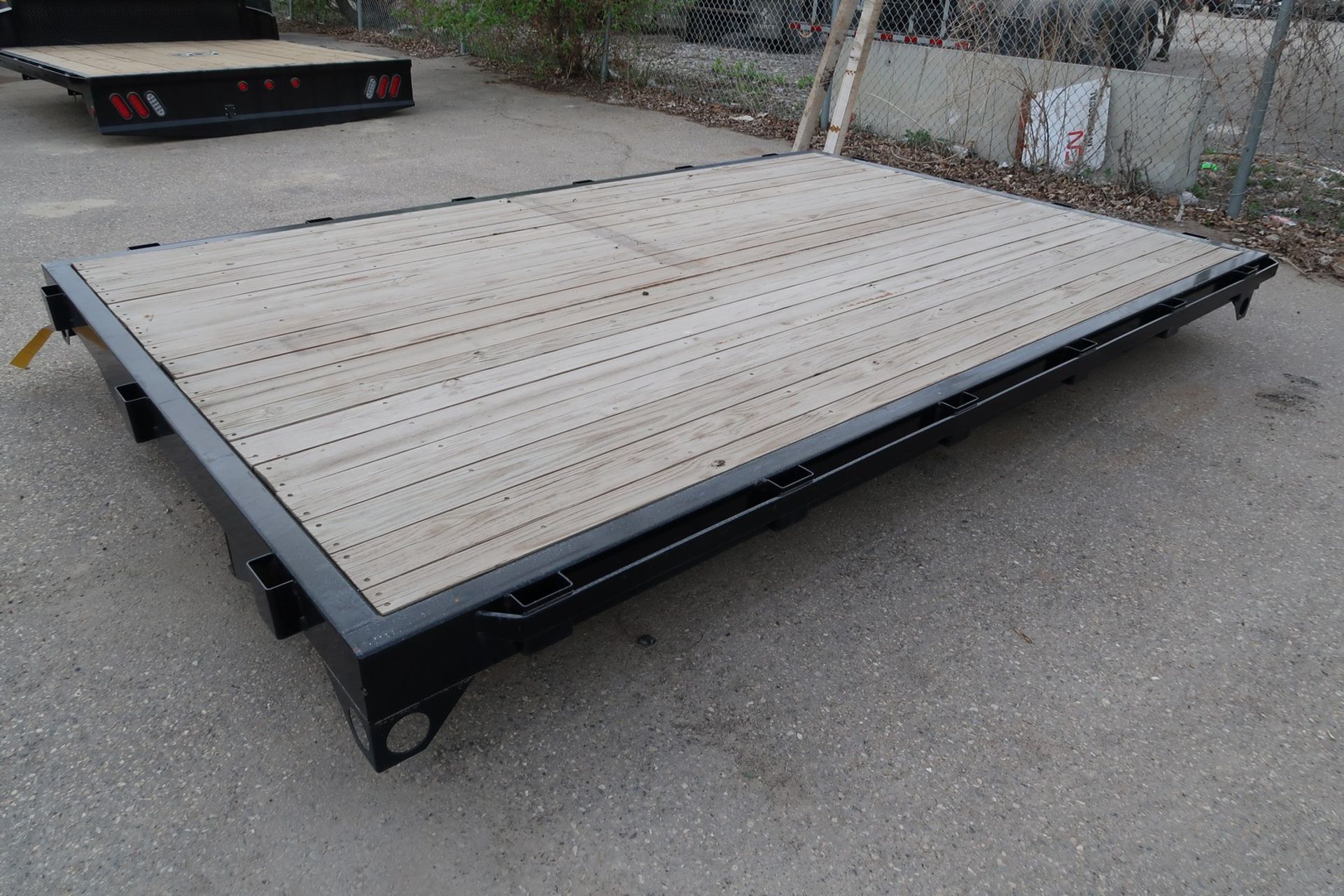 RUGBY 12' STEEL TRUCK FLAT DECK W/WOOD DECK - Image 2 of 2