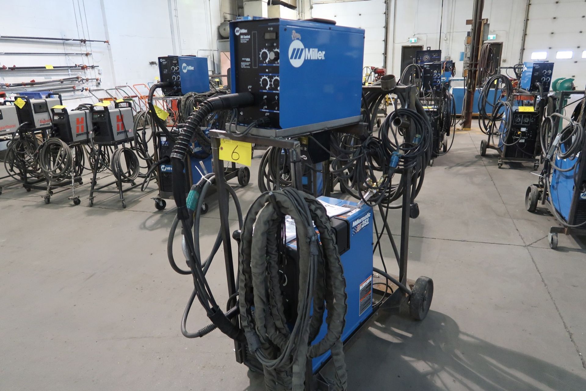 MILLER MILLERMATIC 251 WELDER S/N LF090607B W/MILLER XR CONTROL WIRE FEEDER - Image 2 of 3