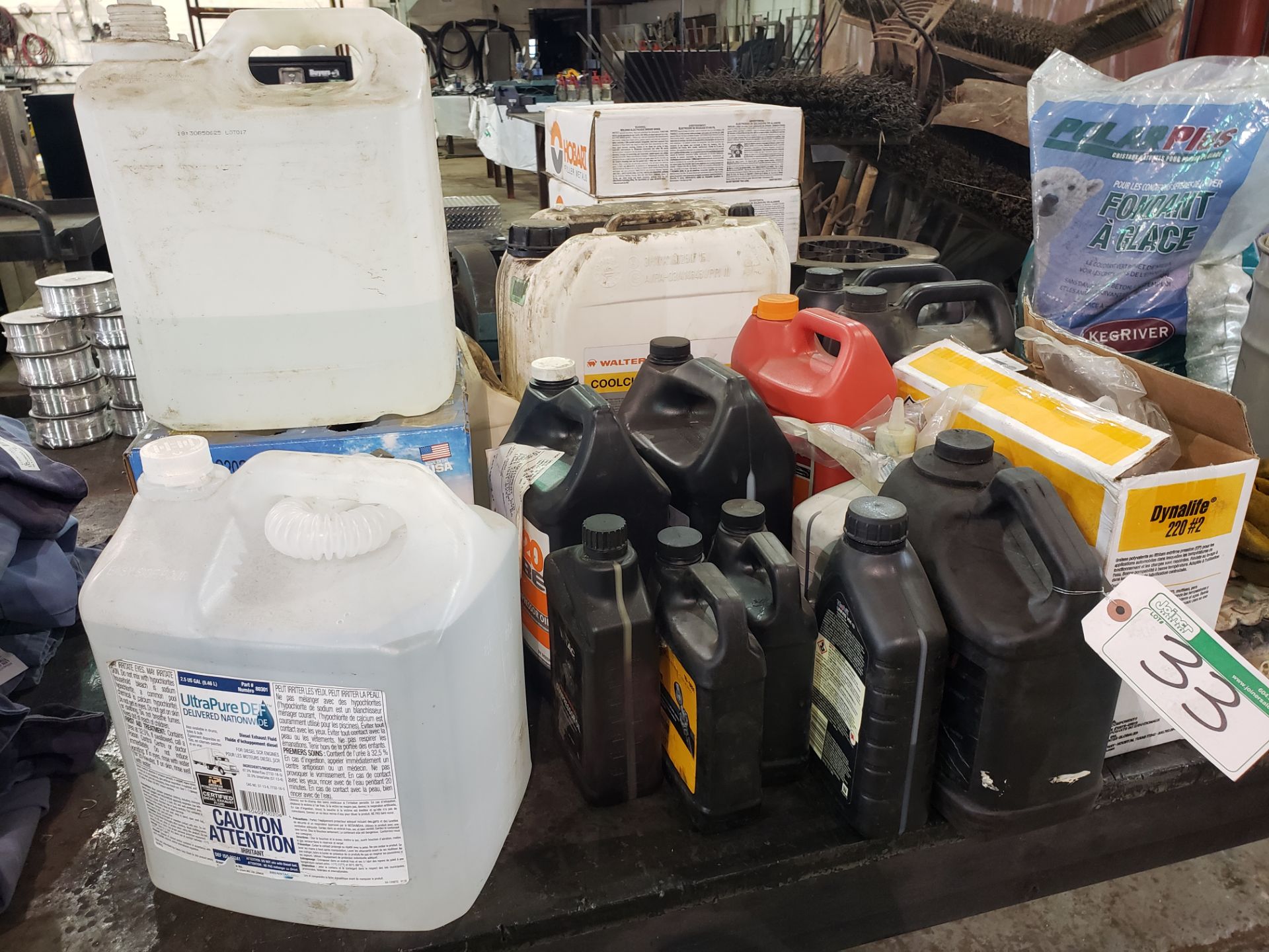 LOT OF ASST'D LUBRICANTS