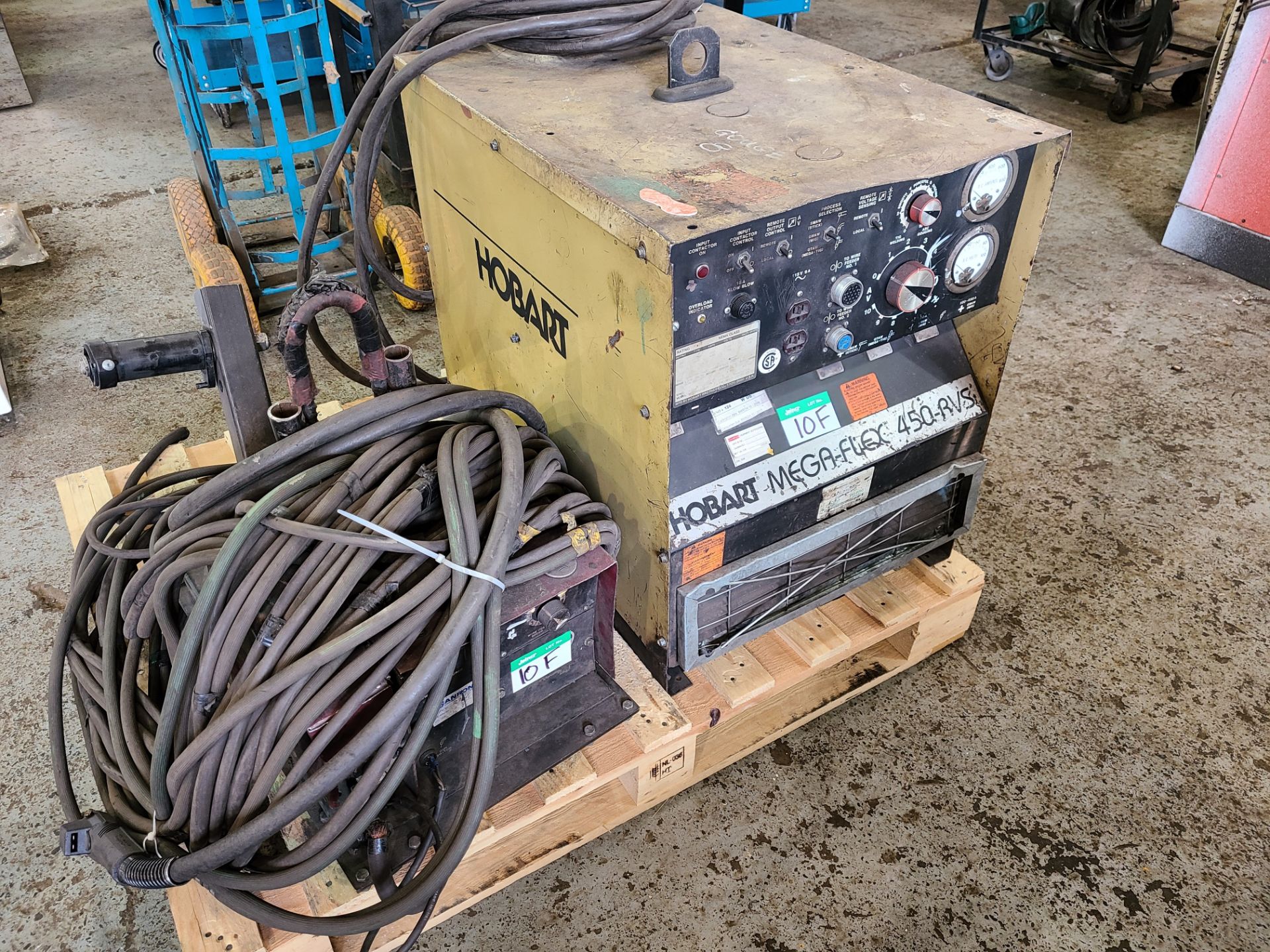 THERMAL ARC EXCEL-ARC 8065 CC/CV WELDER W/ THERMAL ARC 2410 WIRE FEEDER