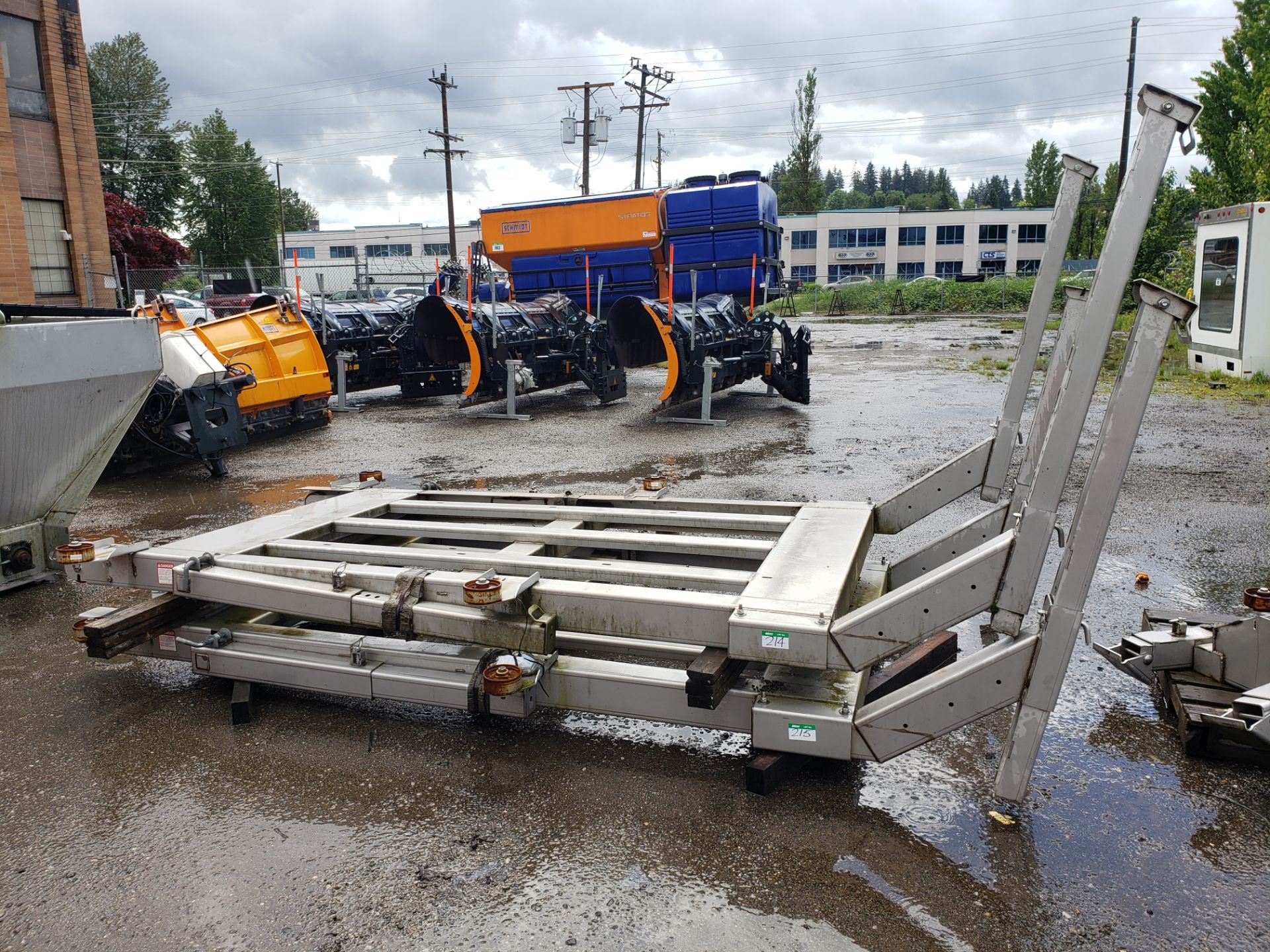 SS LEG STAND/EASY LOAD FOR 10' SPREADER