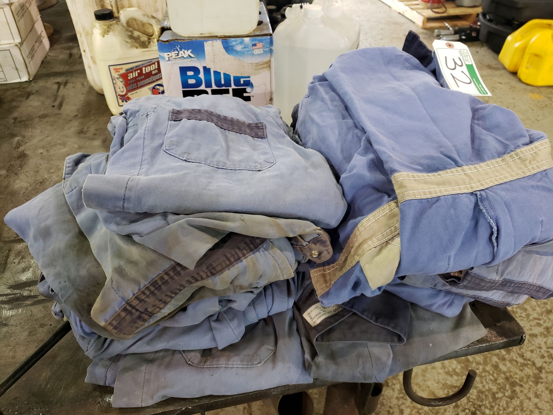 LOT OF COVERALLS