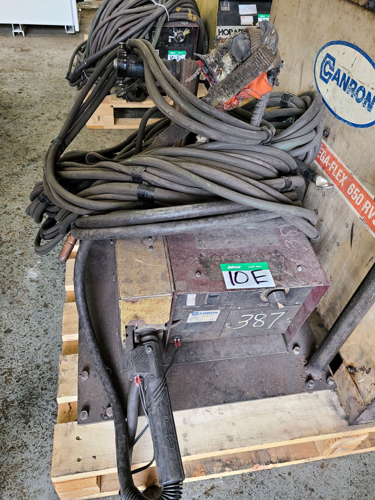 THERMAL ARC EXCEL-ARC 8065 CC/CV WELDER W/ THERMAL ARC 2410 WIRE FEEDER, 230/460/575 - Image 3 of 3