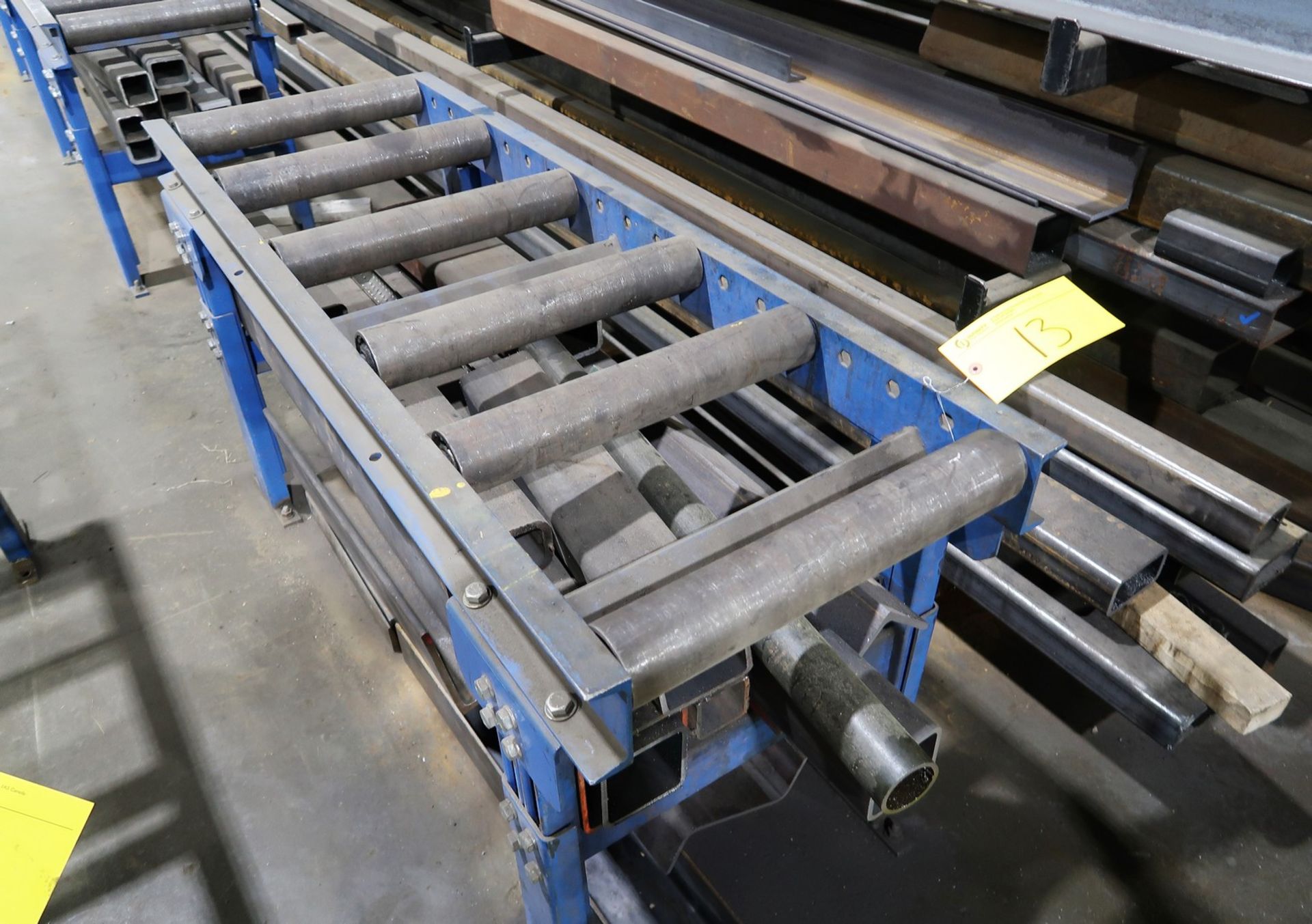 5' SECTION OF ROLLER CONVEYOR