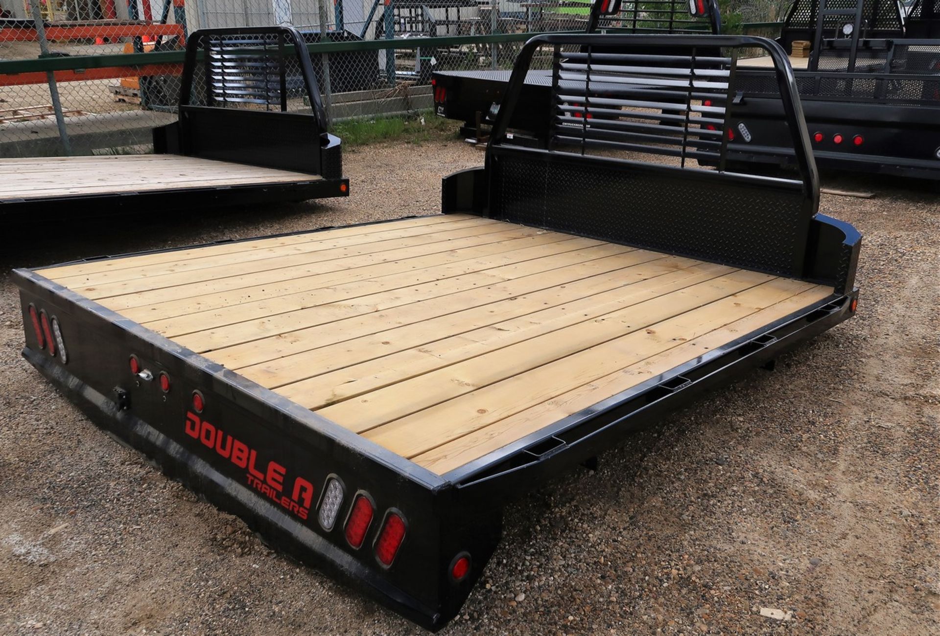 2019 DOUBLE A TRUCK DECK, BOX OFF, 8.5' DECK WOOD DECKING, S/N 2DATDOK1047 - Image 2 of 3